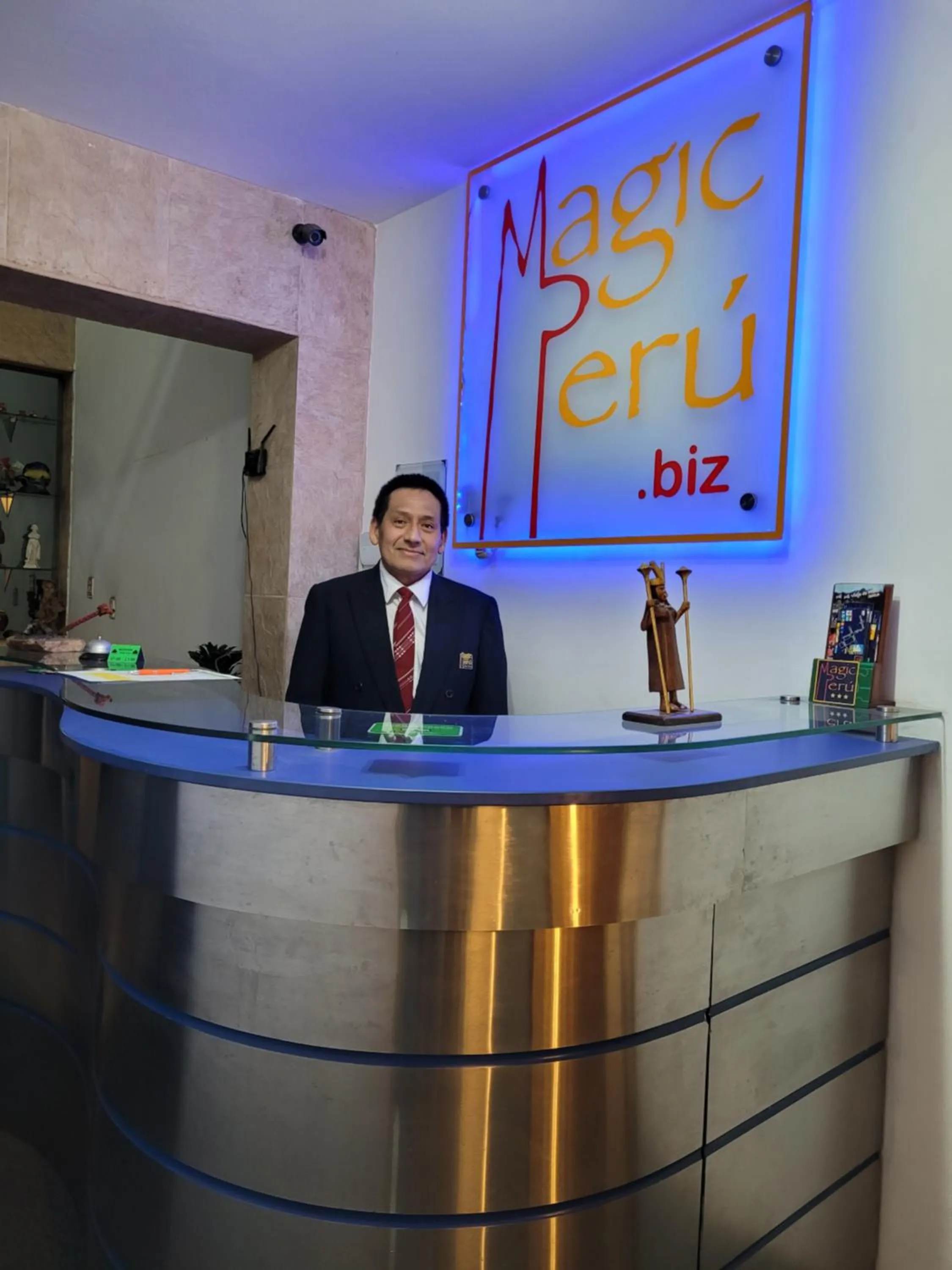 Lobby or reception in Magicperu Apart Hotel