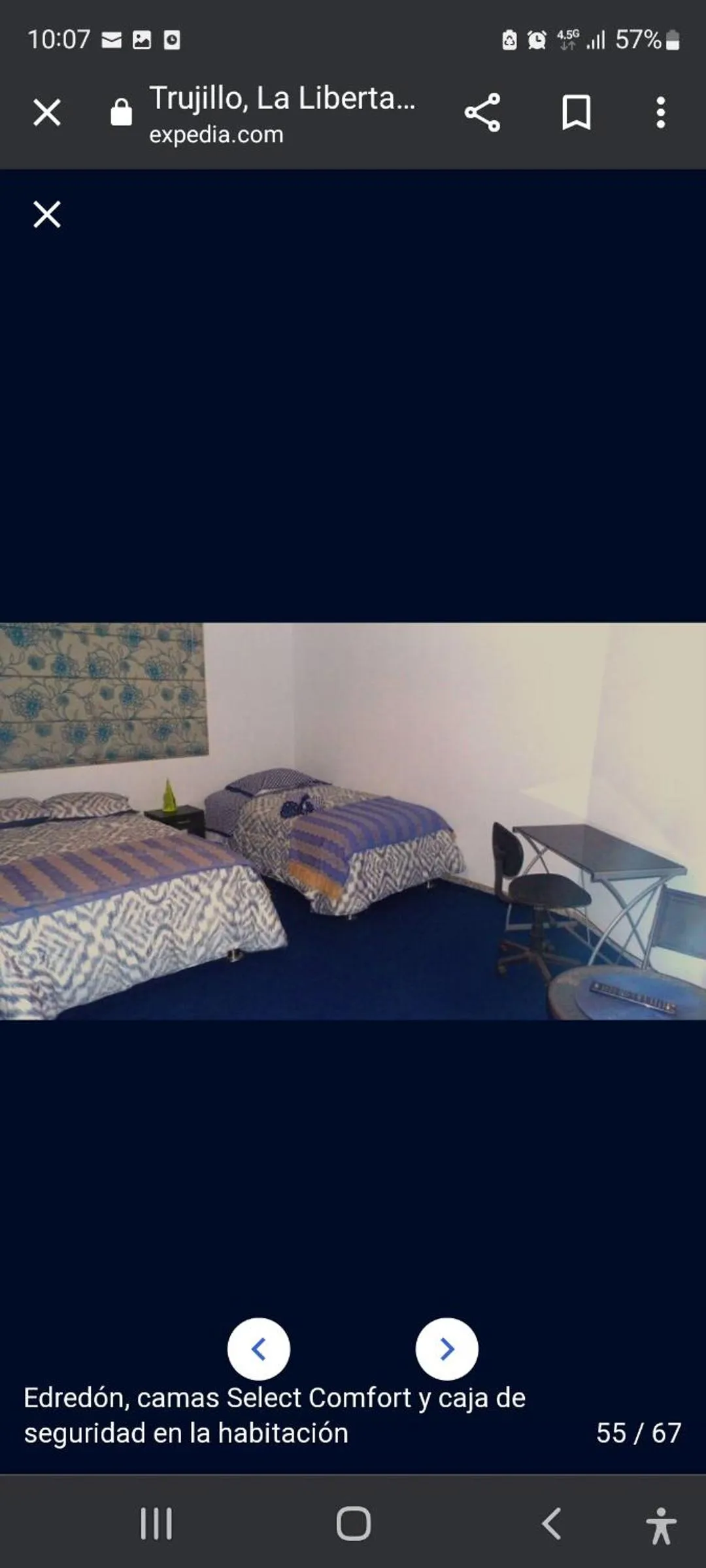 Bed in Magicperu Apart Hotel