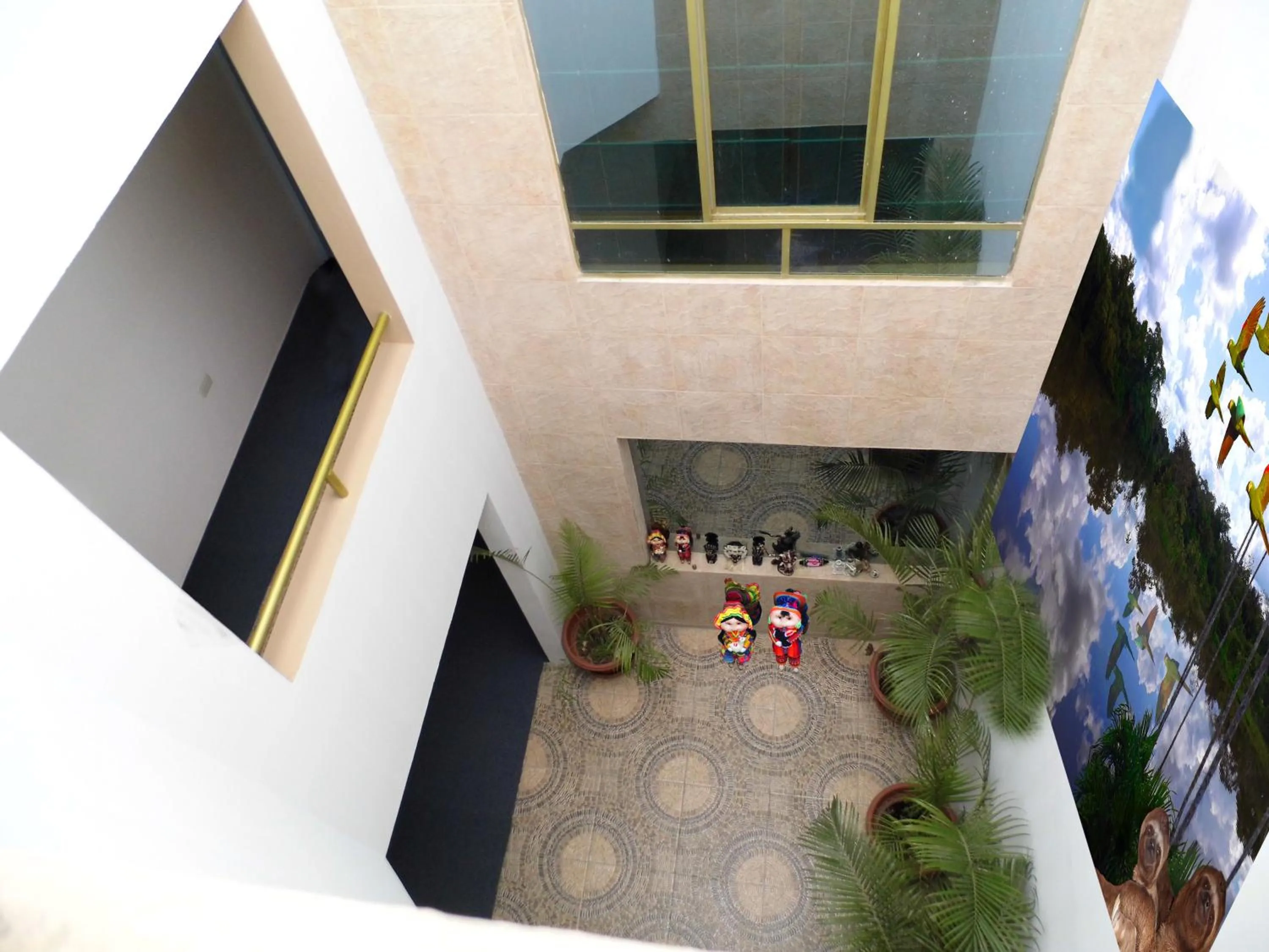 Patio in Magicperu Apart Hotel