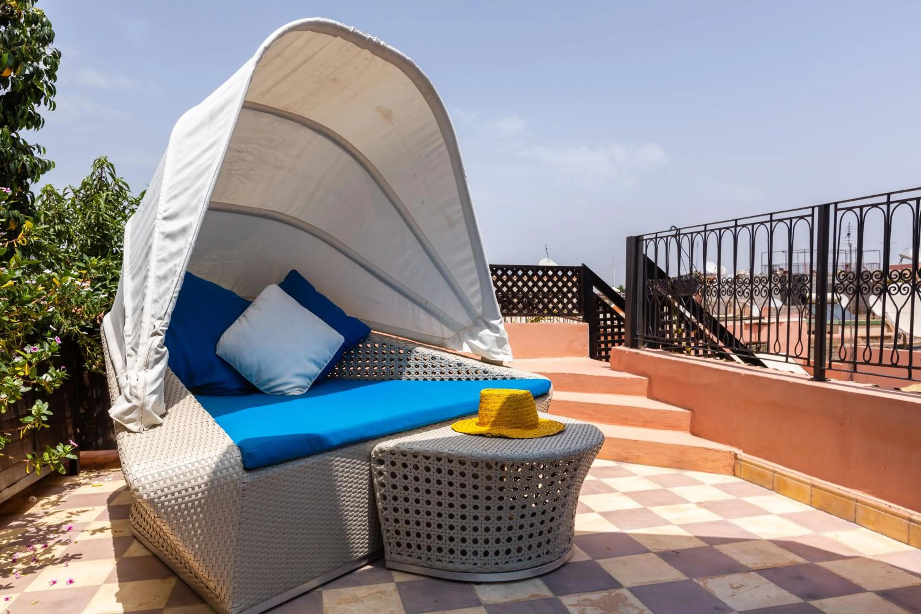 Patio in Riad Al Wafaa