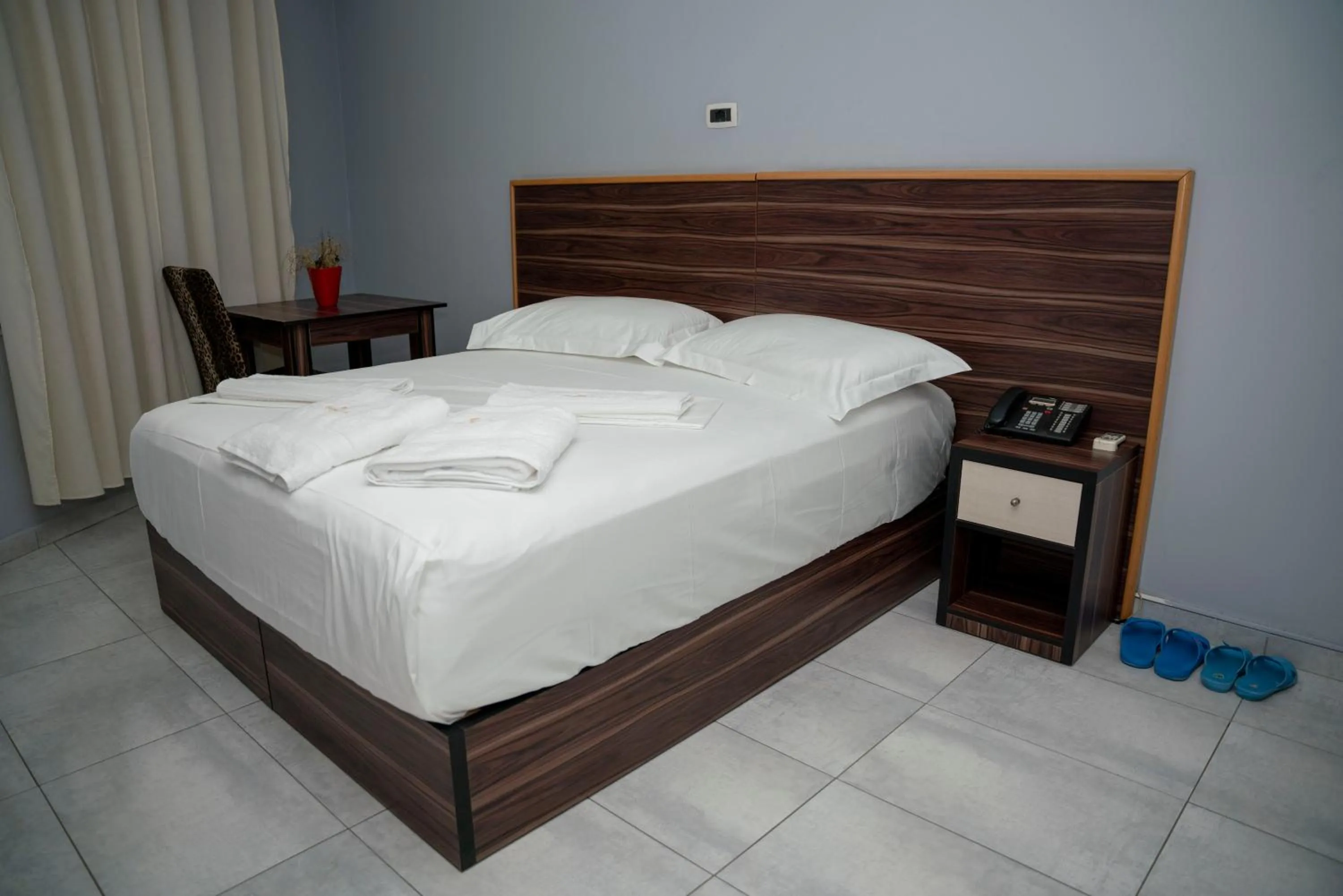 Bed in Hotel Pernoca