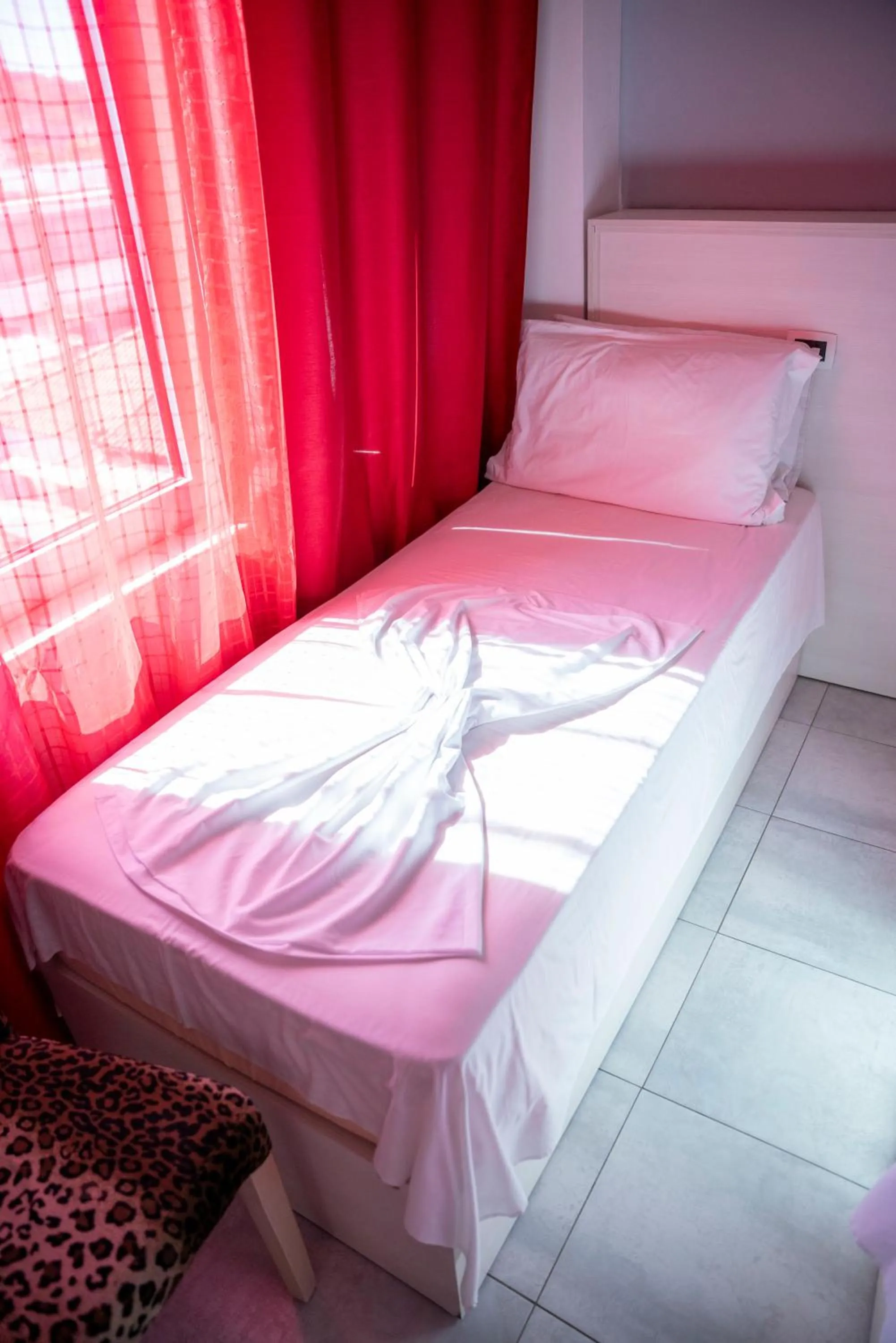 Bed in Hotel Pernoca