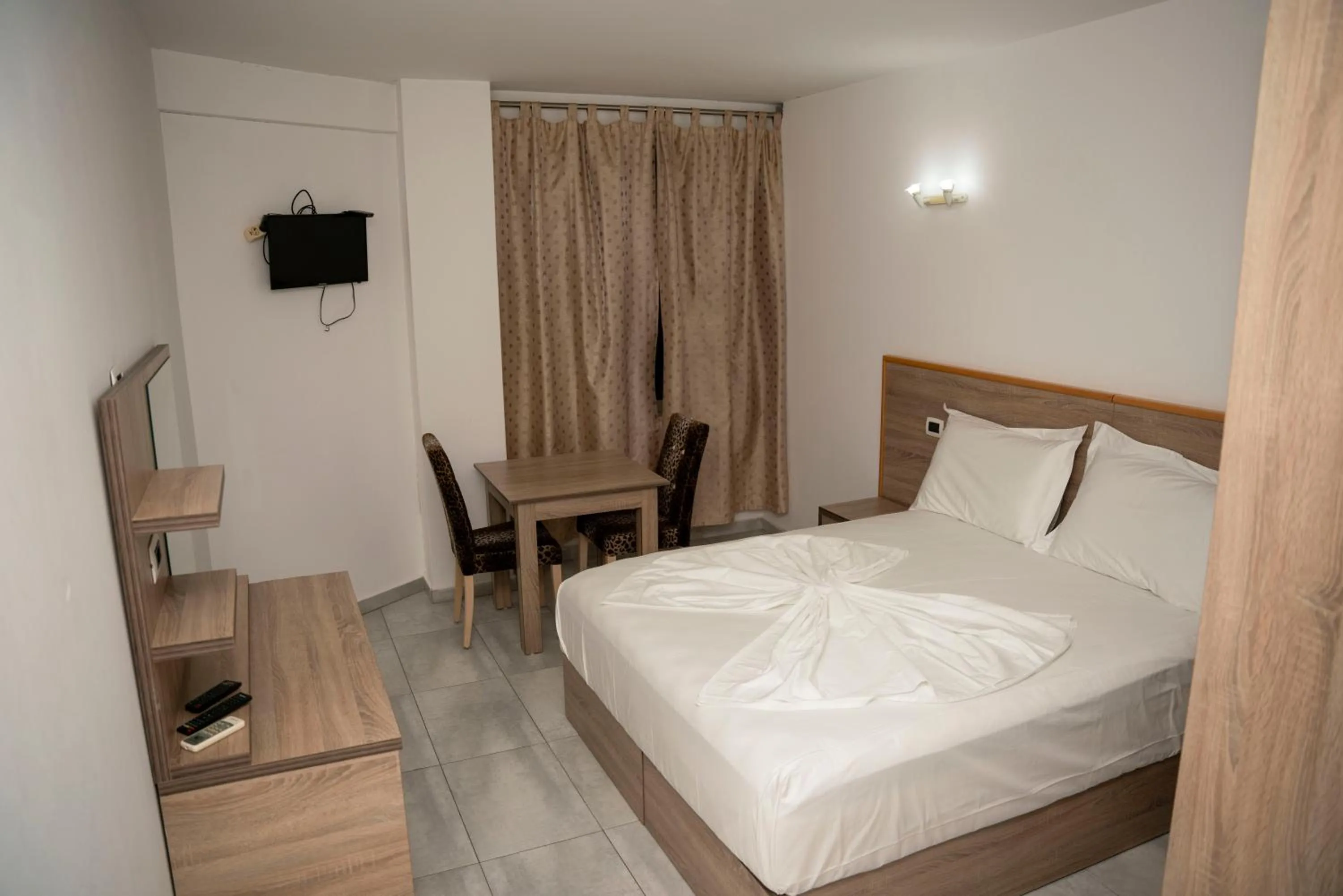 Bed in Hotel Pernoca