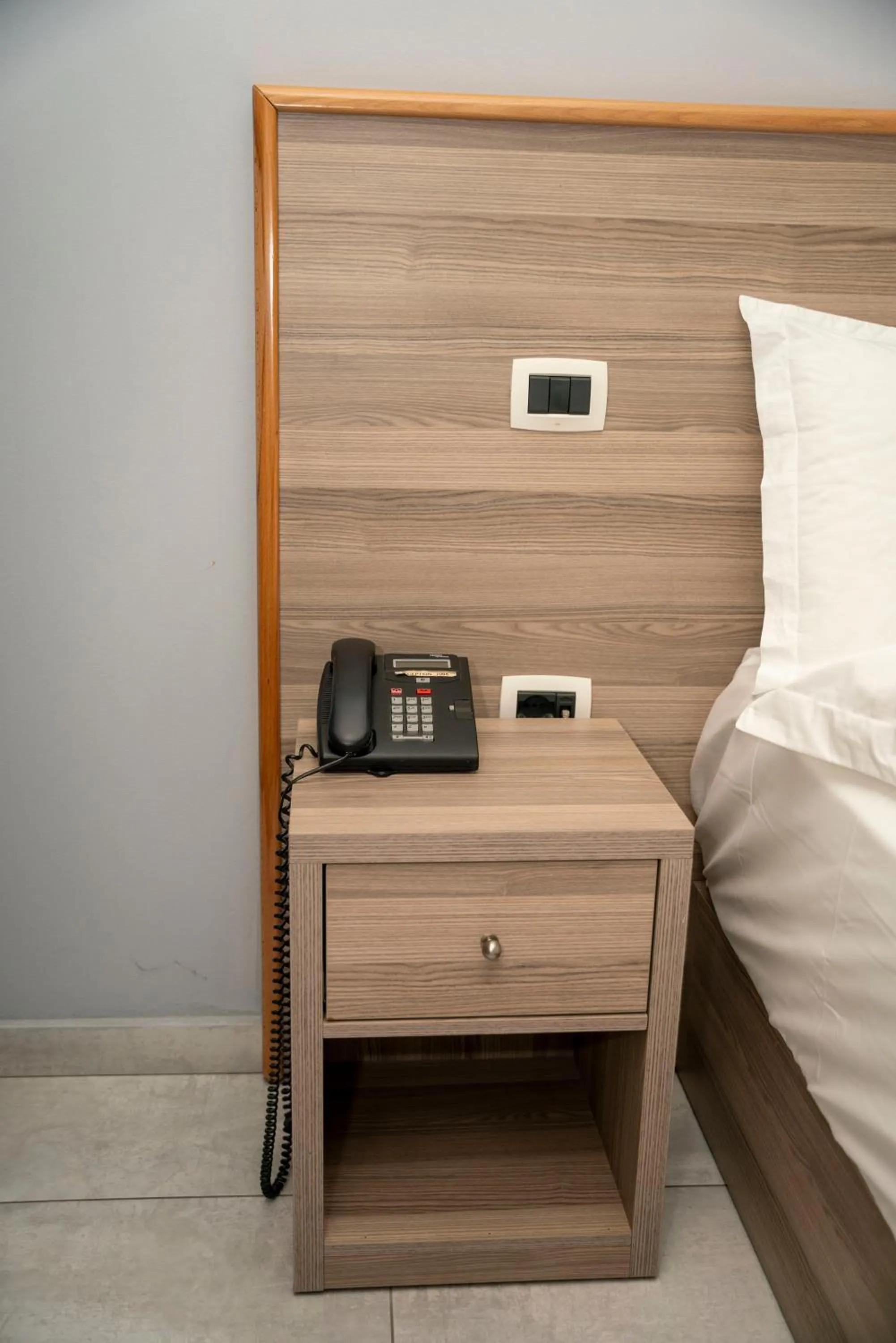 Bed in Hotel Pernoca