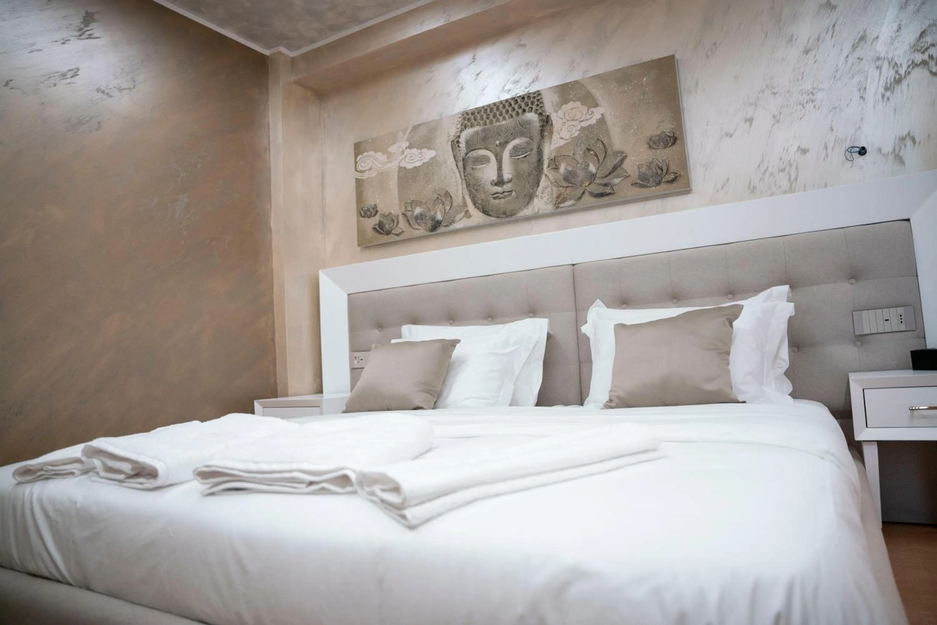 Bed in Hotel Pernoca