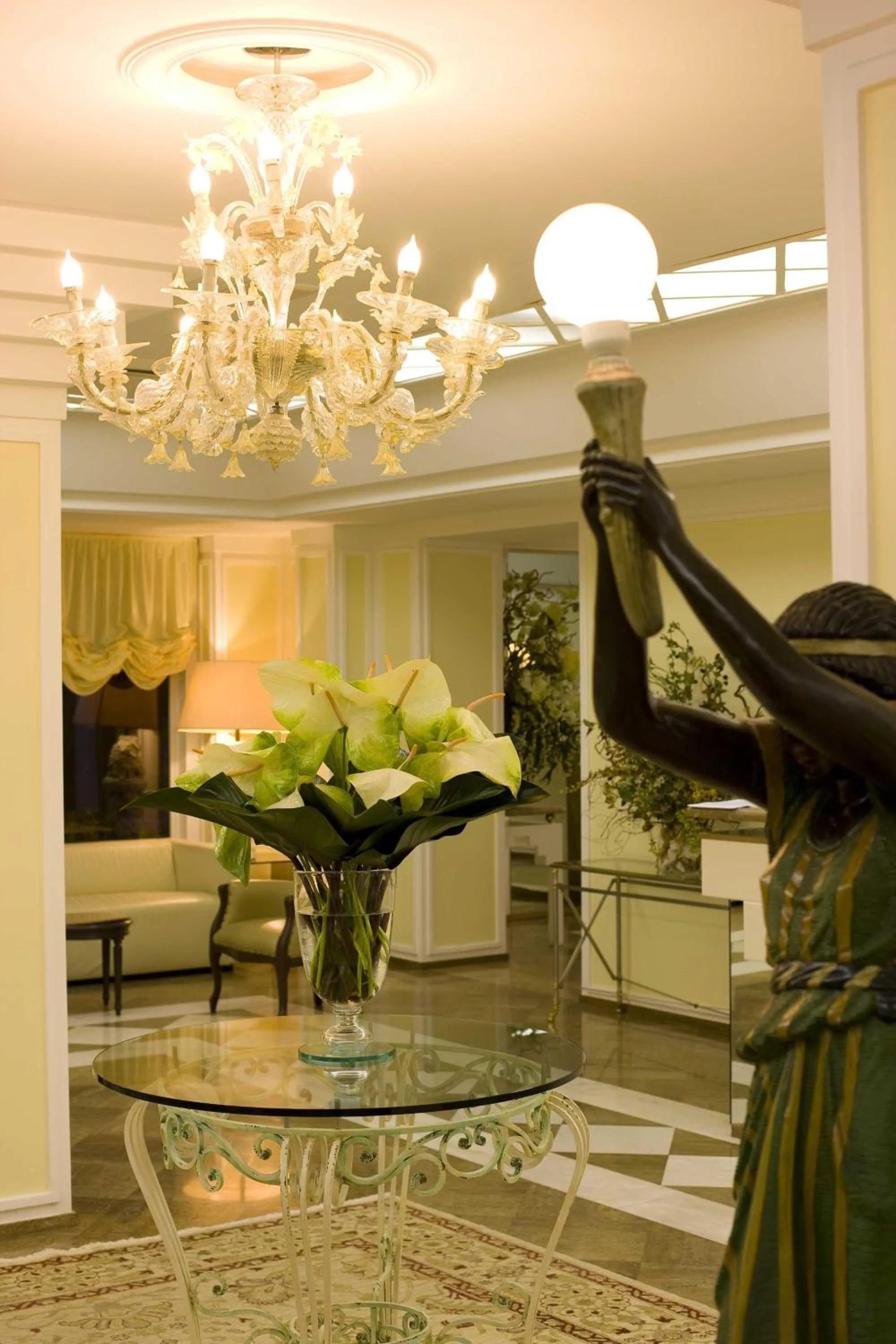 Lobby or reception in Hotel Roma