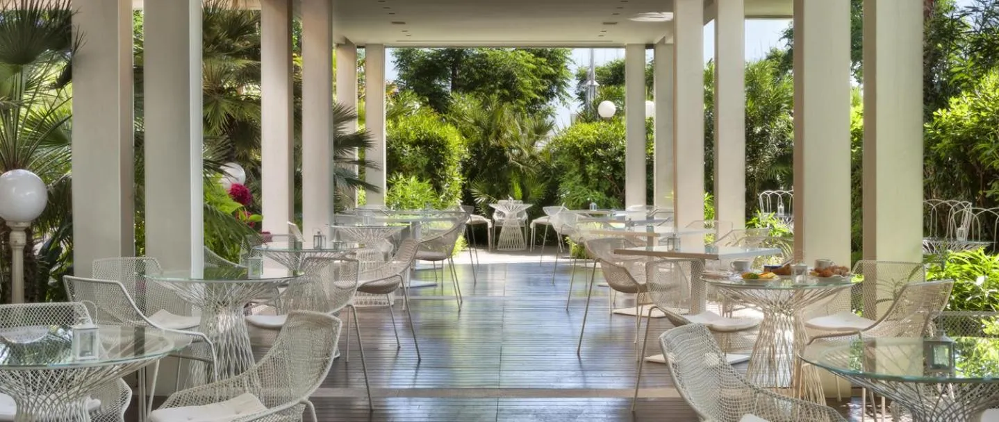 Balcony/Terrace in Hotel Roma