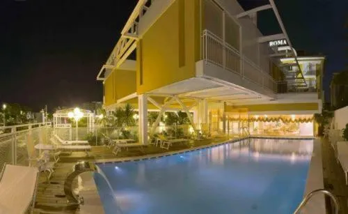 Swimming pool in Hotel Roma