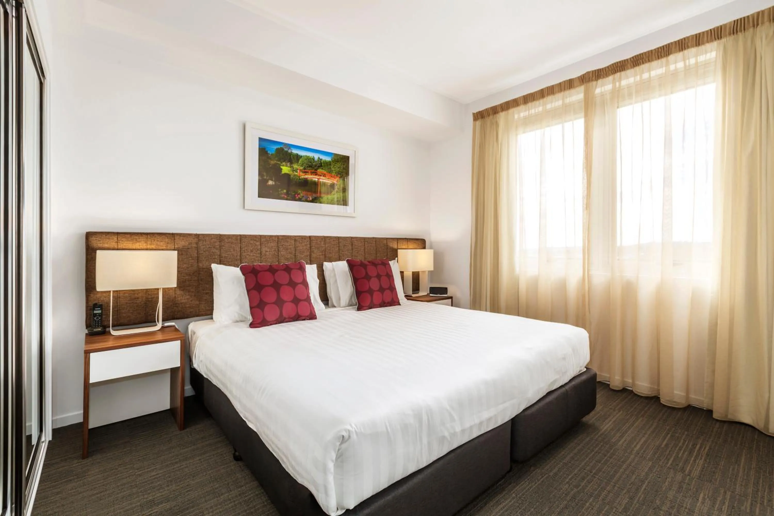 Bed in Quest Toowoomba