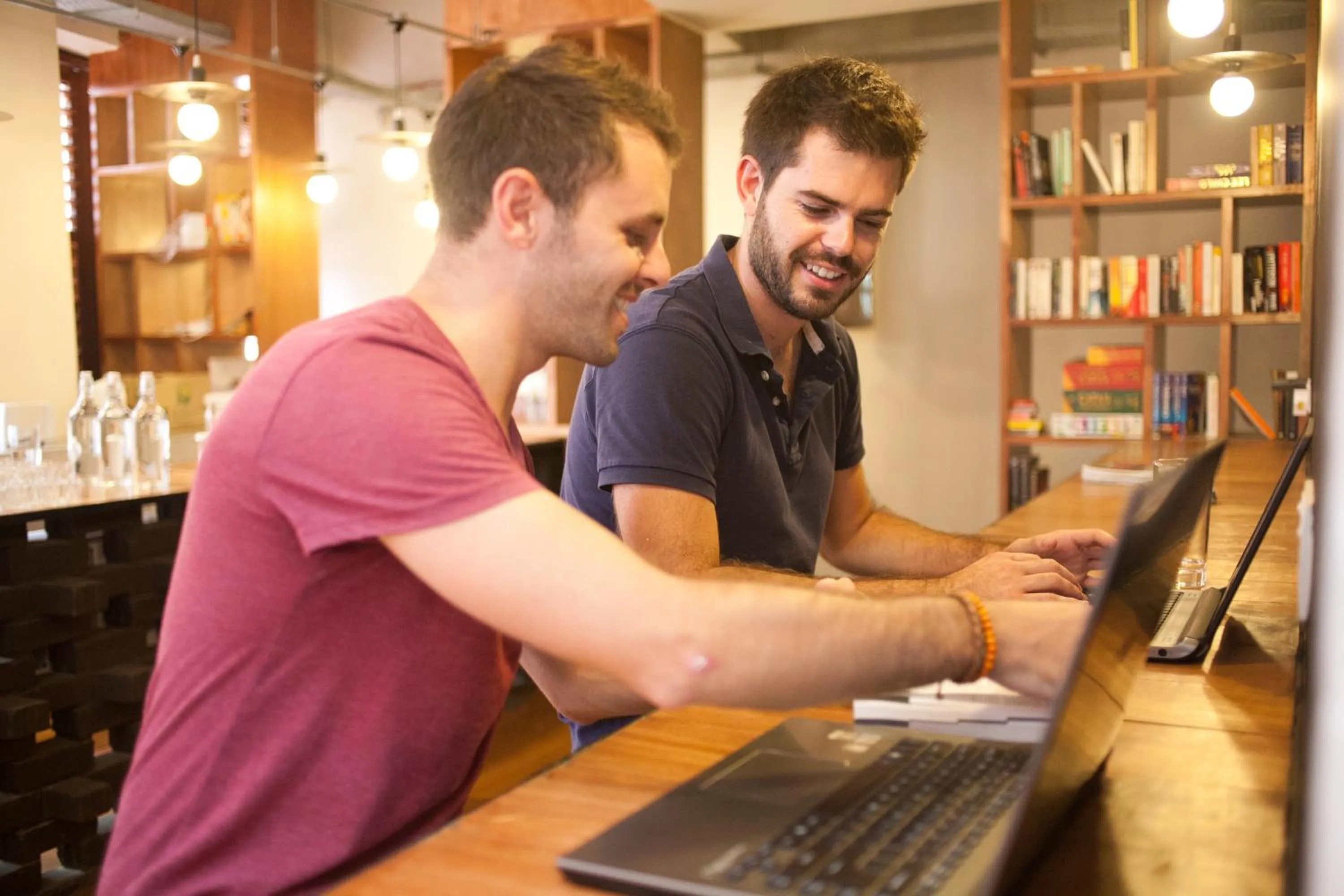 Communal lounge/ TV room in Lantern Hotel