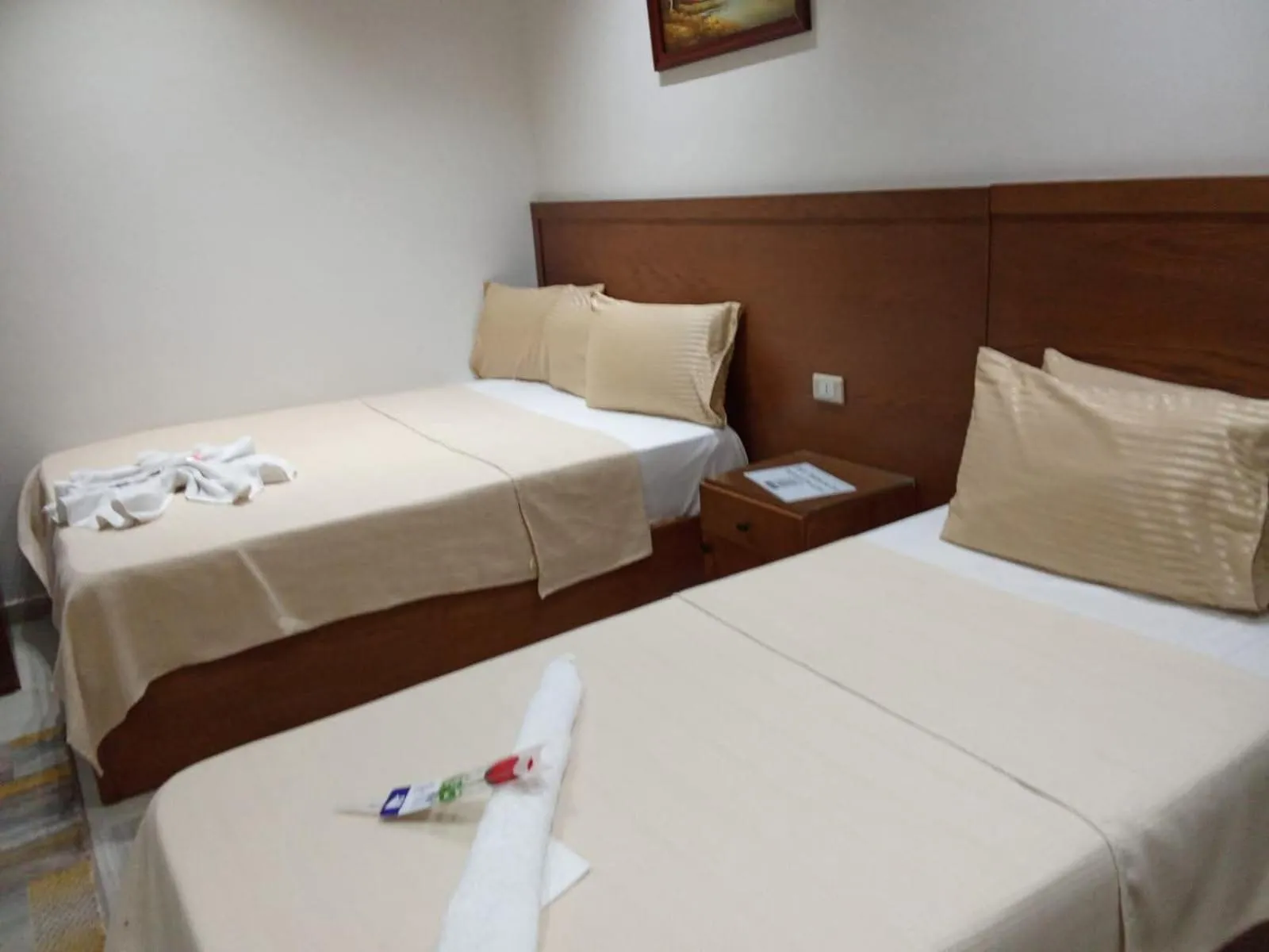 Photo of the whole room, Bed in New Panorama Inn