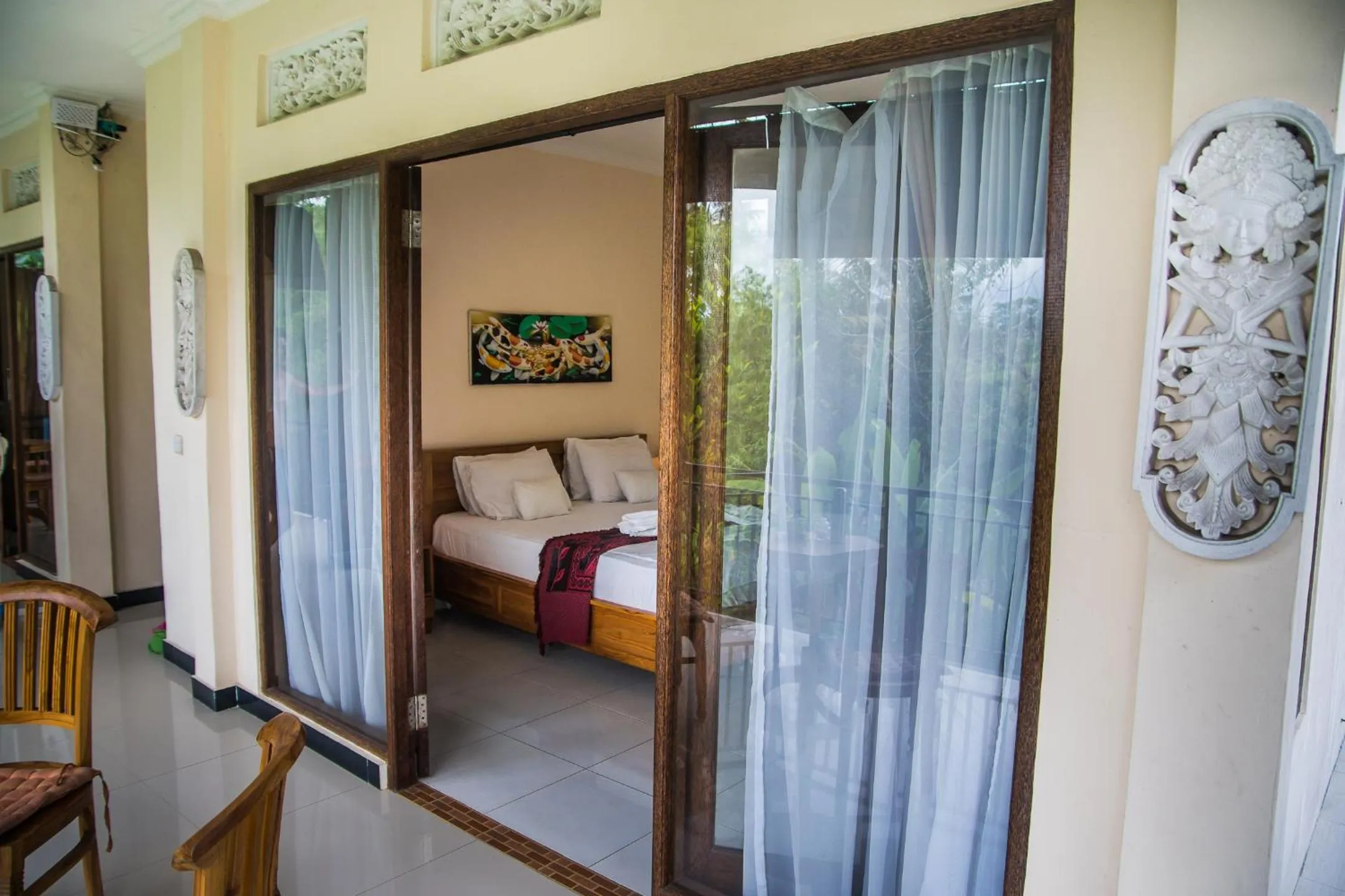 Balcony/Terrace, Bed in Pondok Bali