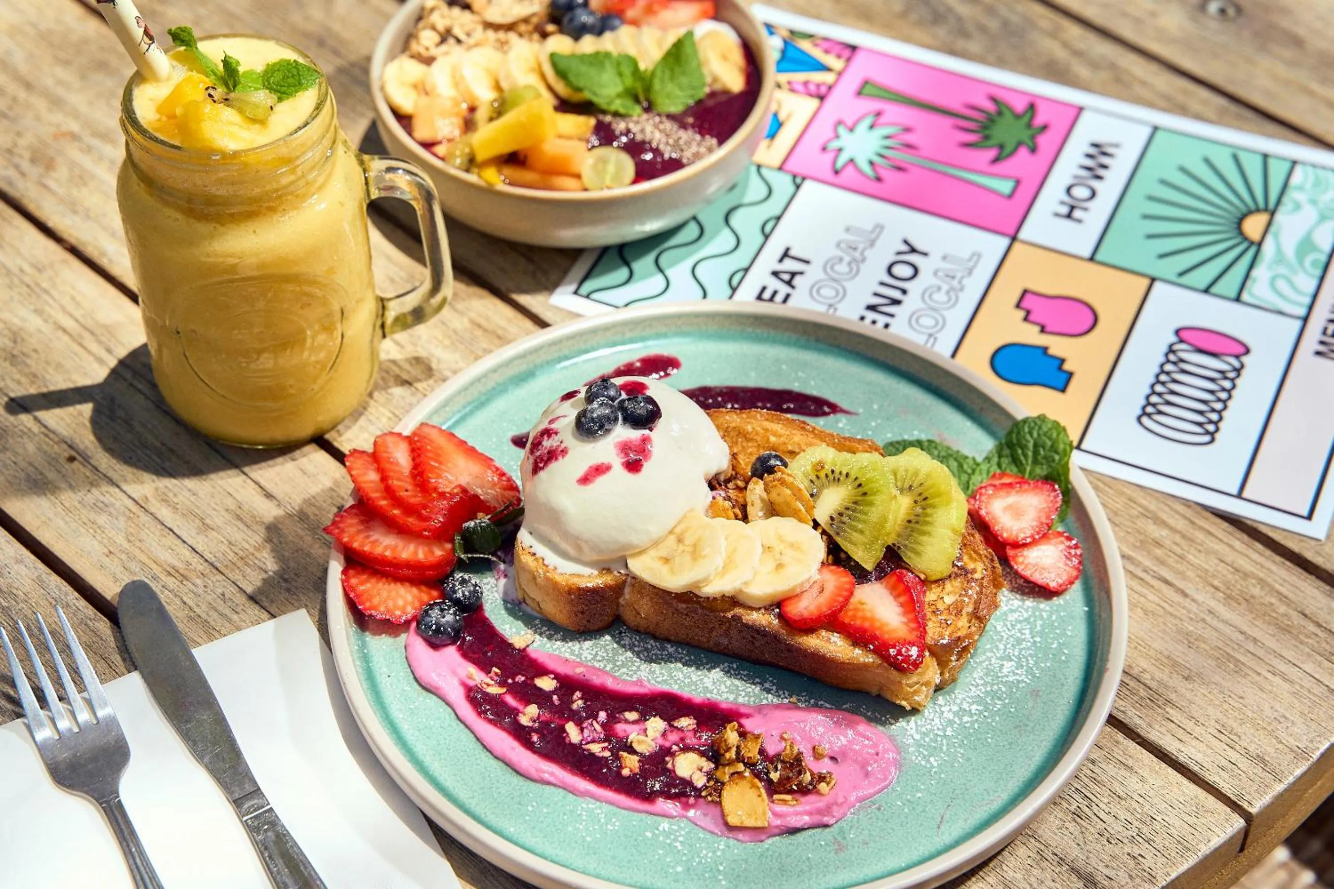 Food and drinks in Bounce Magnetic Island and Koala Park