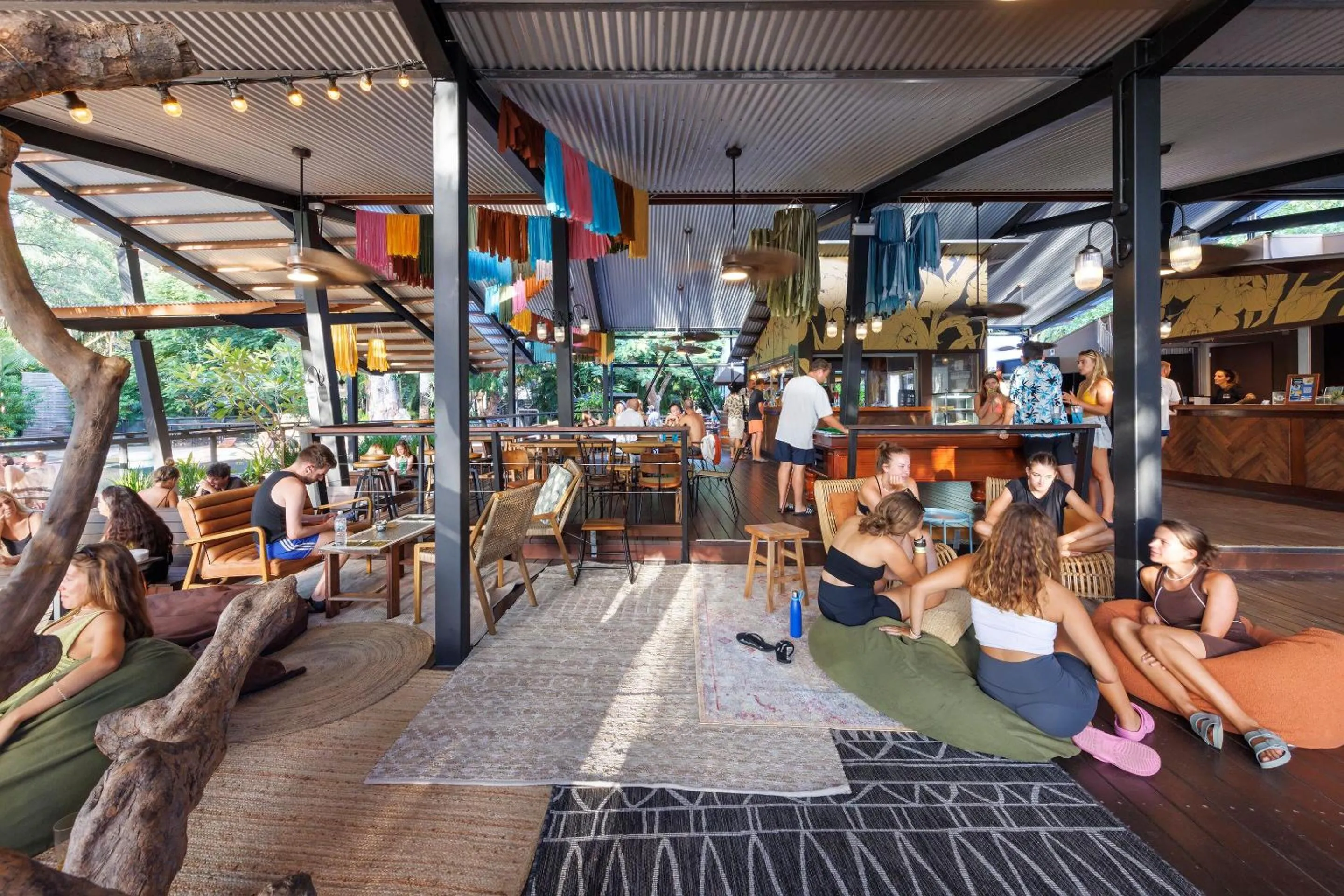 People in Bounce Magnetic Island and Koala Park