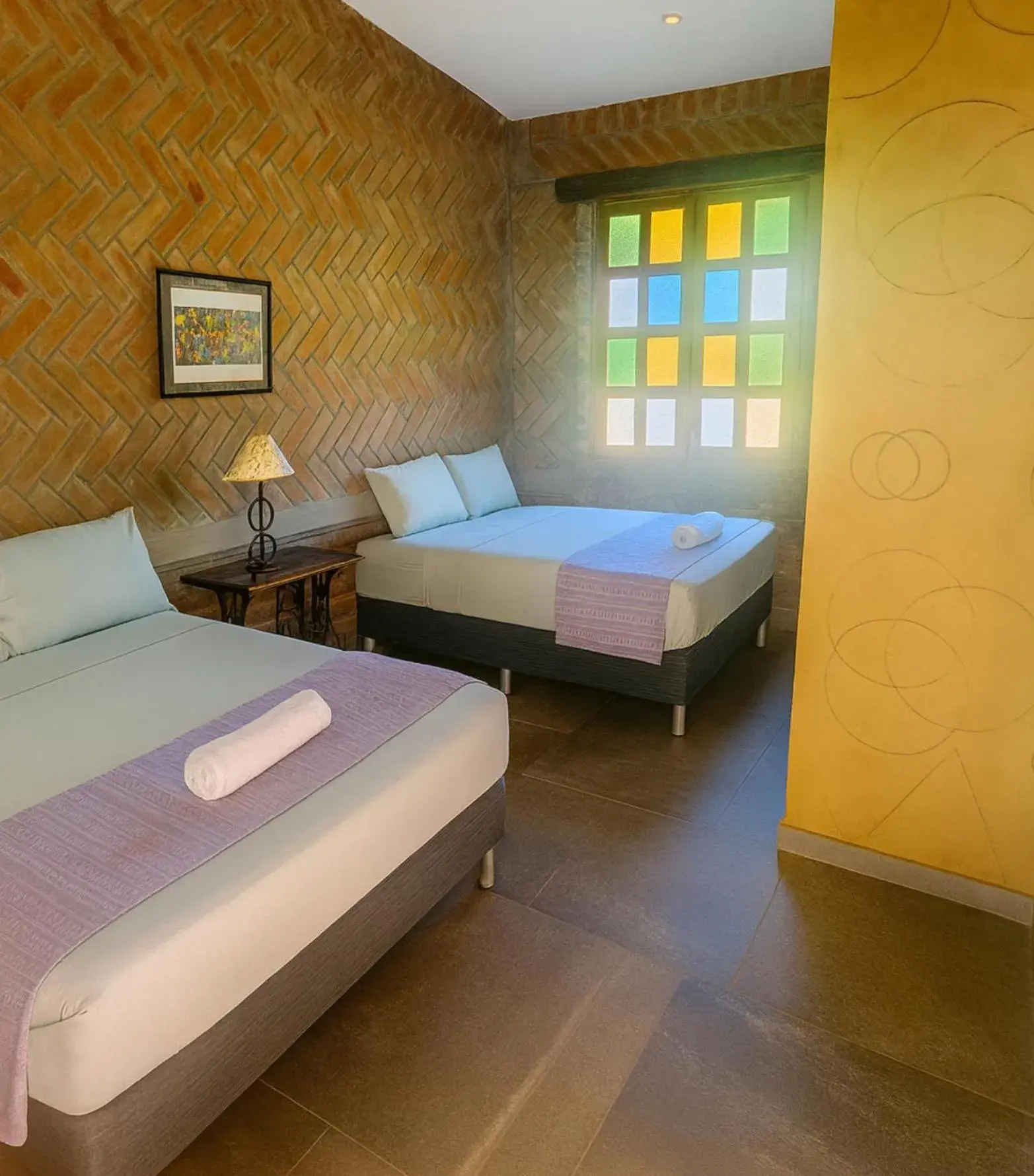 Deluxe Queen Room with Two Queen Beds in Los Cuatro Olivos Hotel Boutique Deluxe Queen Room with Two Queen Beds in Los Cuatro Olivos Hotel Boutique