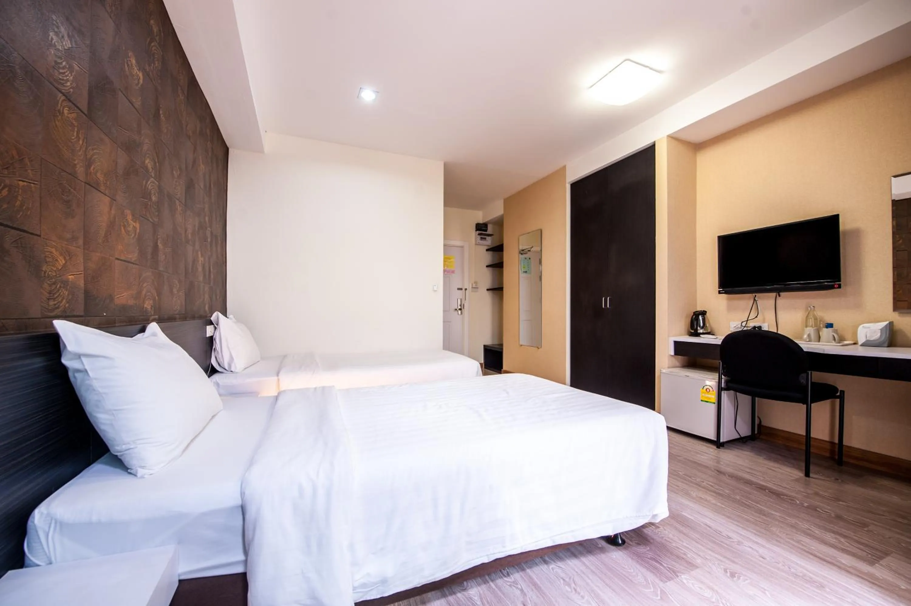 Bedroom, Bed in Prajaktra City Hostel