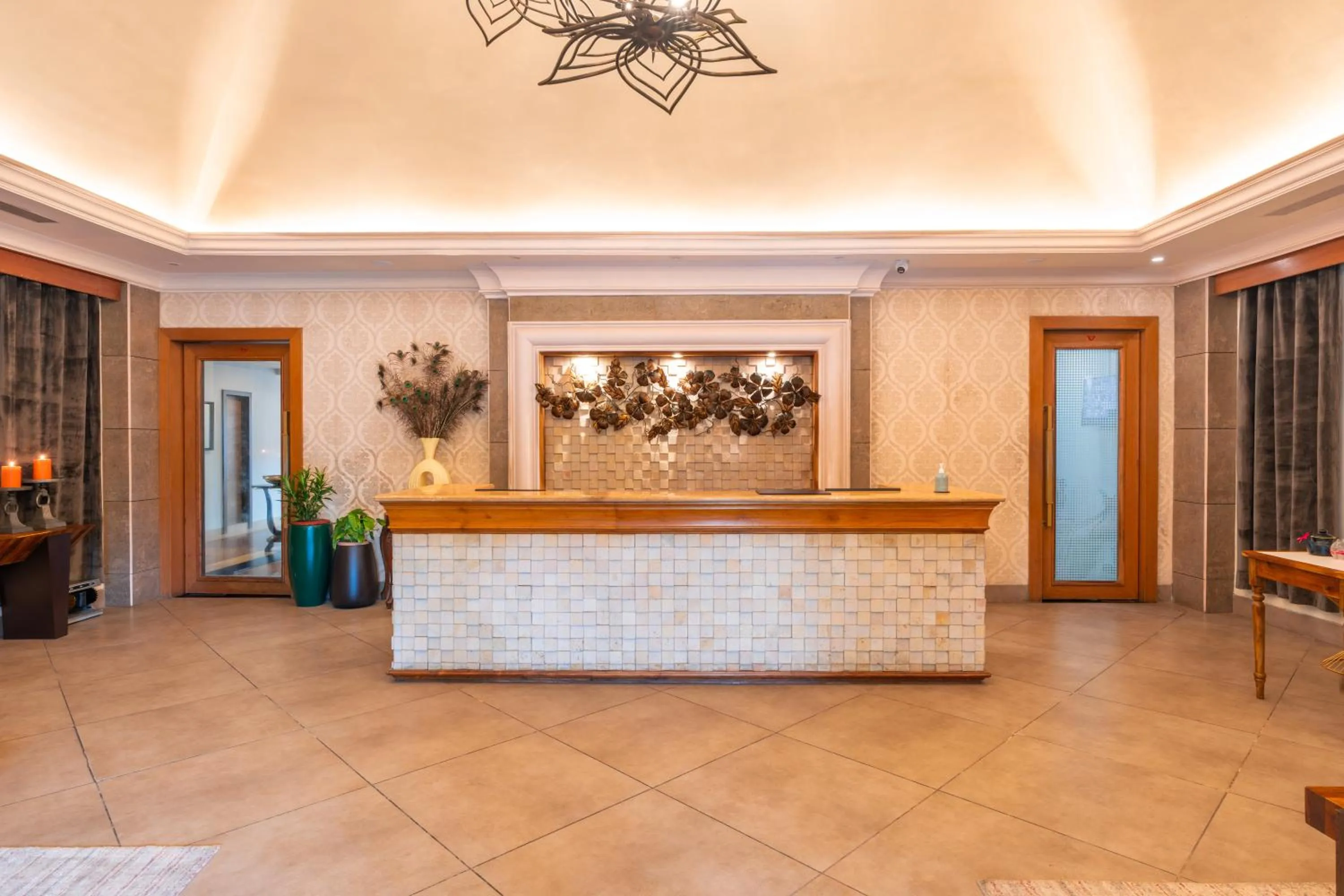 Lobby or reception in Pramod Convention & Beach Resorts