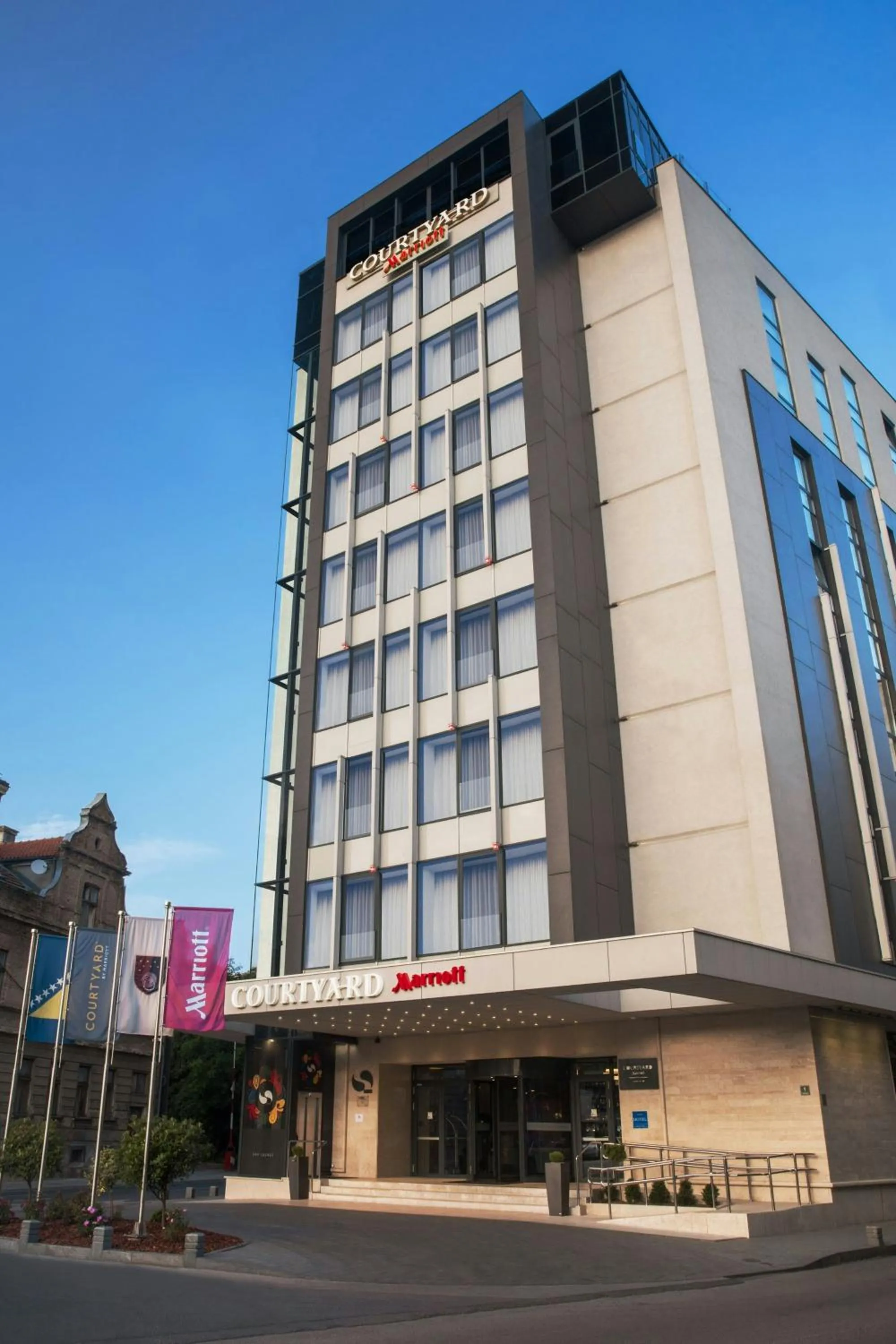 Property building in Courtyard by Marriott Sarajevo