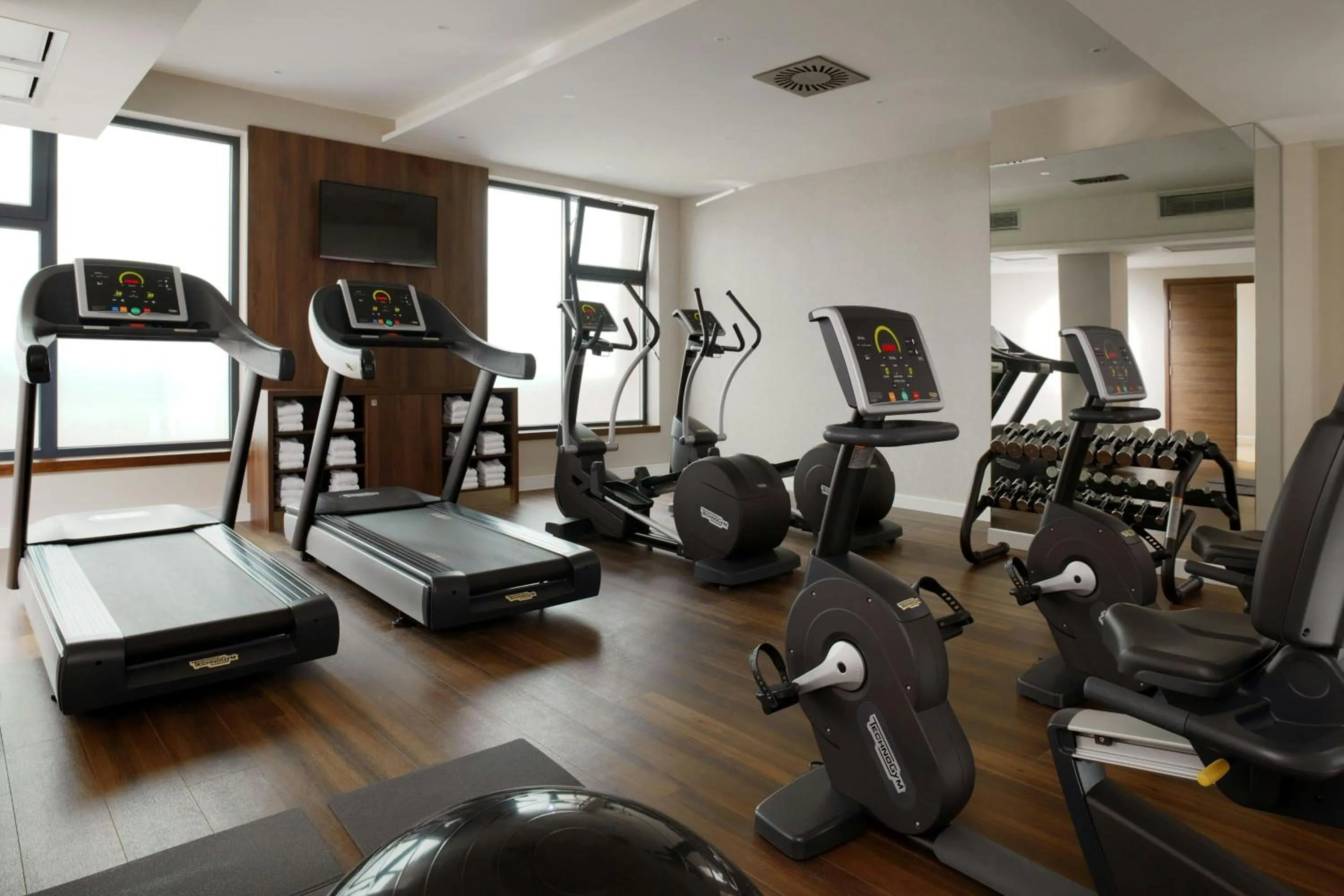 Fitness centre/facilities in Courtyard by Marriott Sarajevo