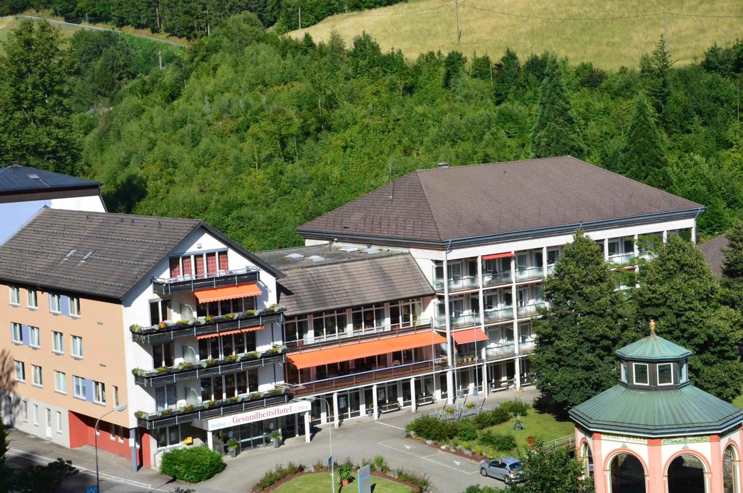 Bird's eye view in GesundheitsHotel Das Bad Peterstal