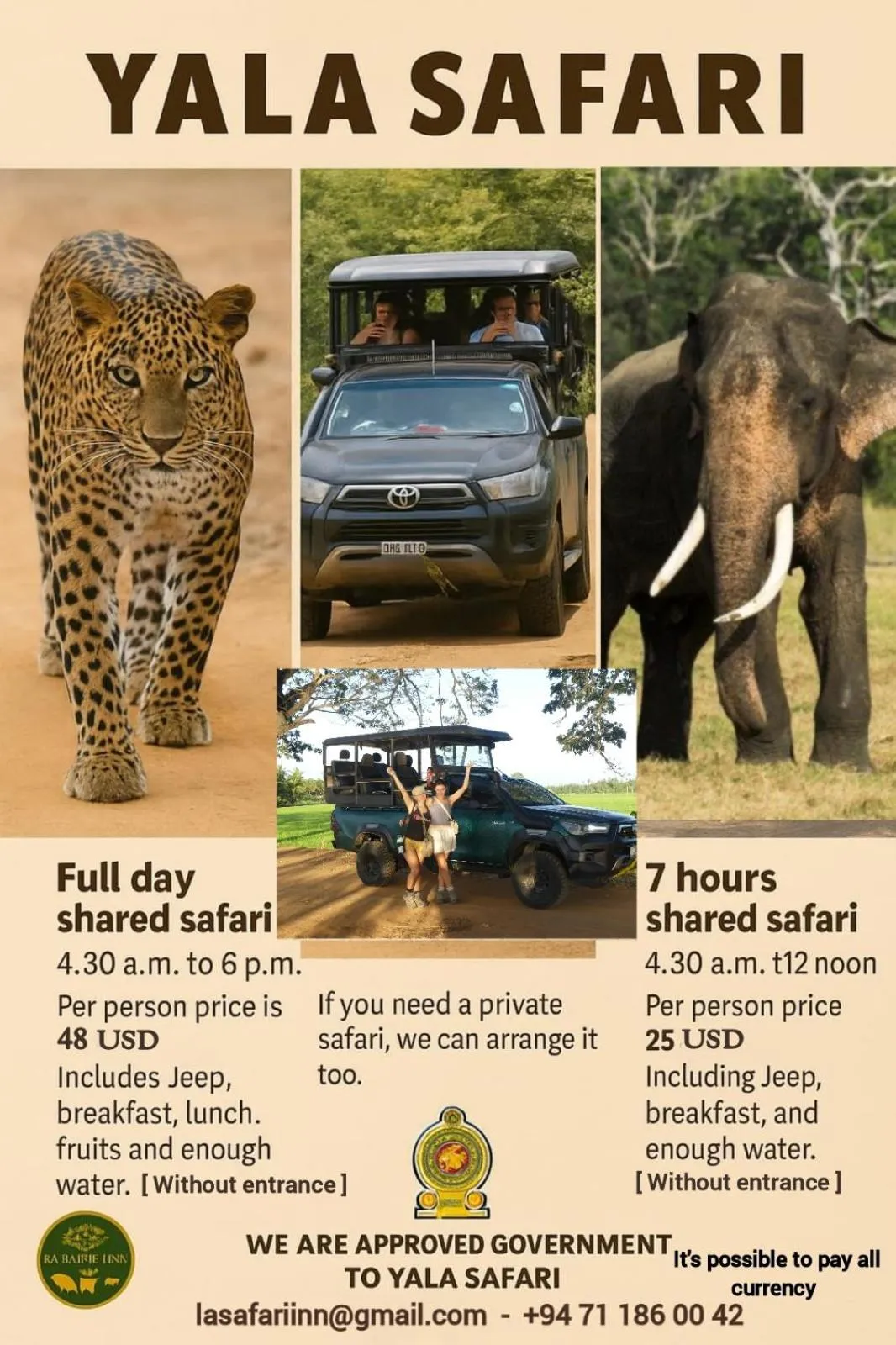 Natural landscape in La Safari Inn Tissamaharama