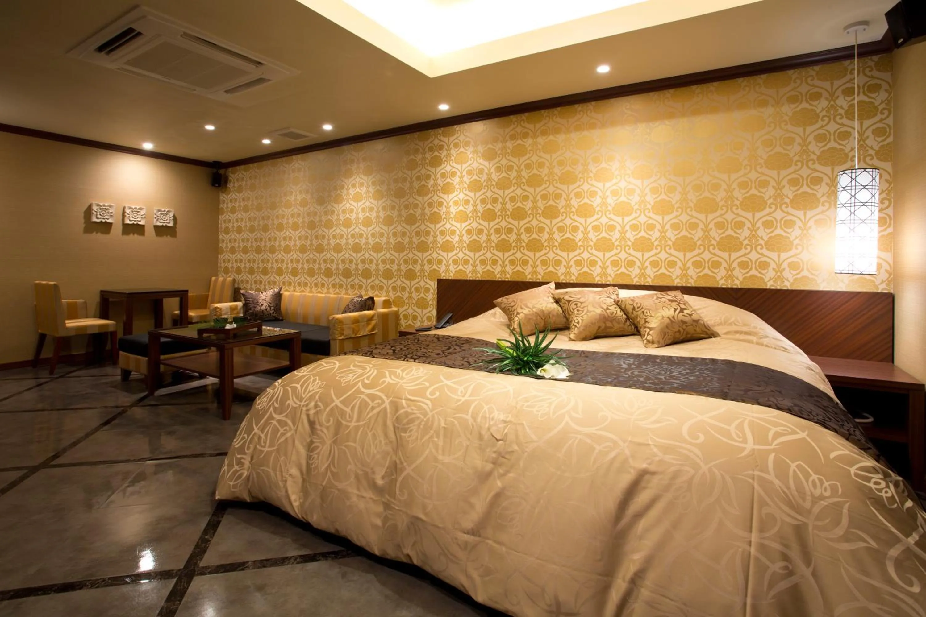 Bed in Hotel and Spa Lotus Modern (Adult Only)