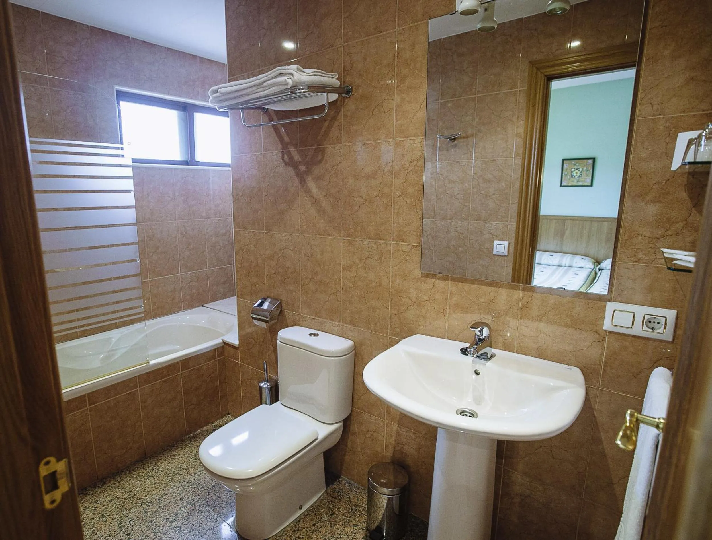 Bathroom in Hospedería Puerta de la Catedral