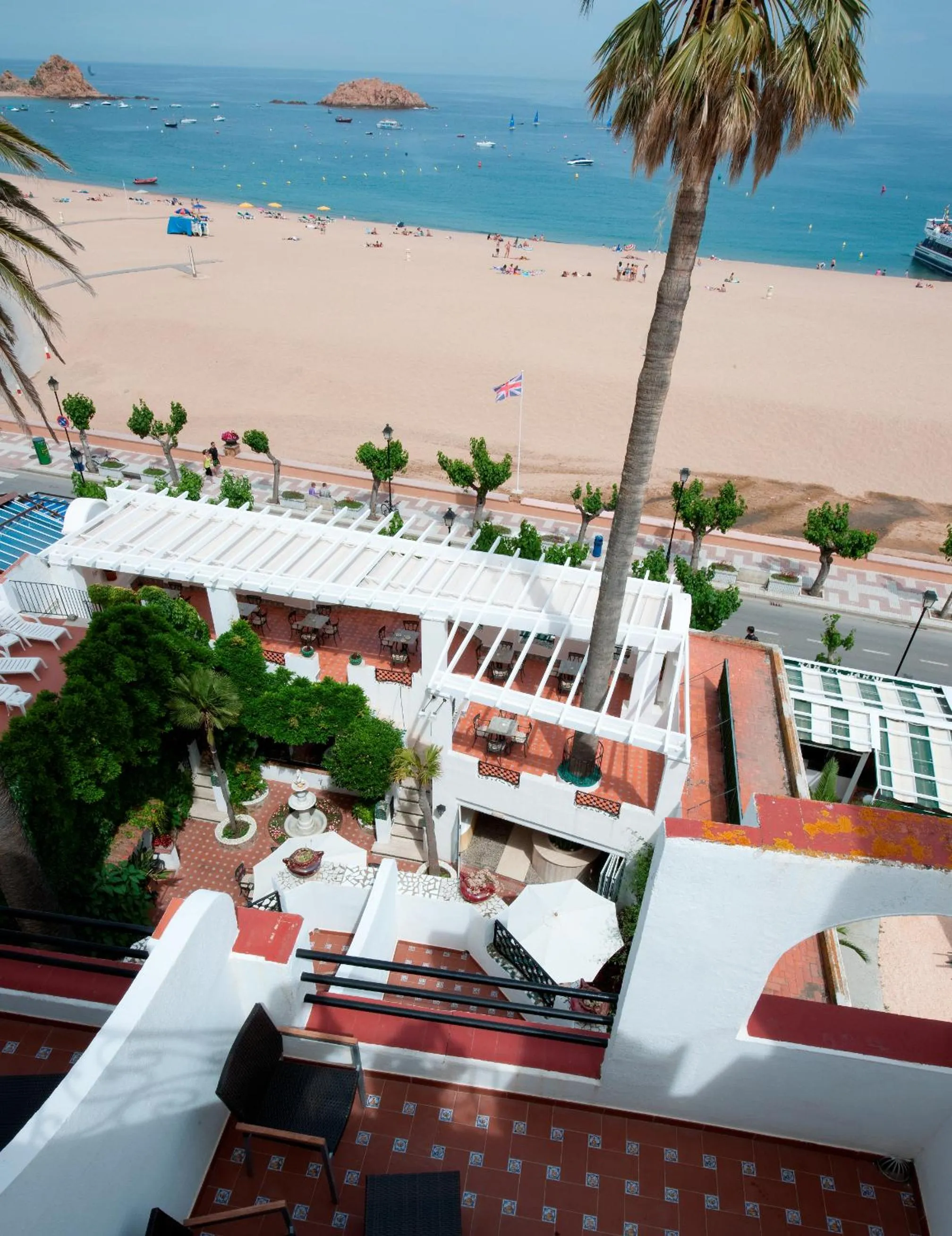 Balcony/Terrace in Hotel Diana