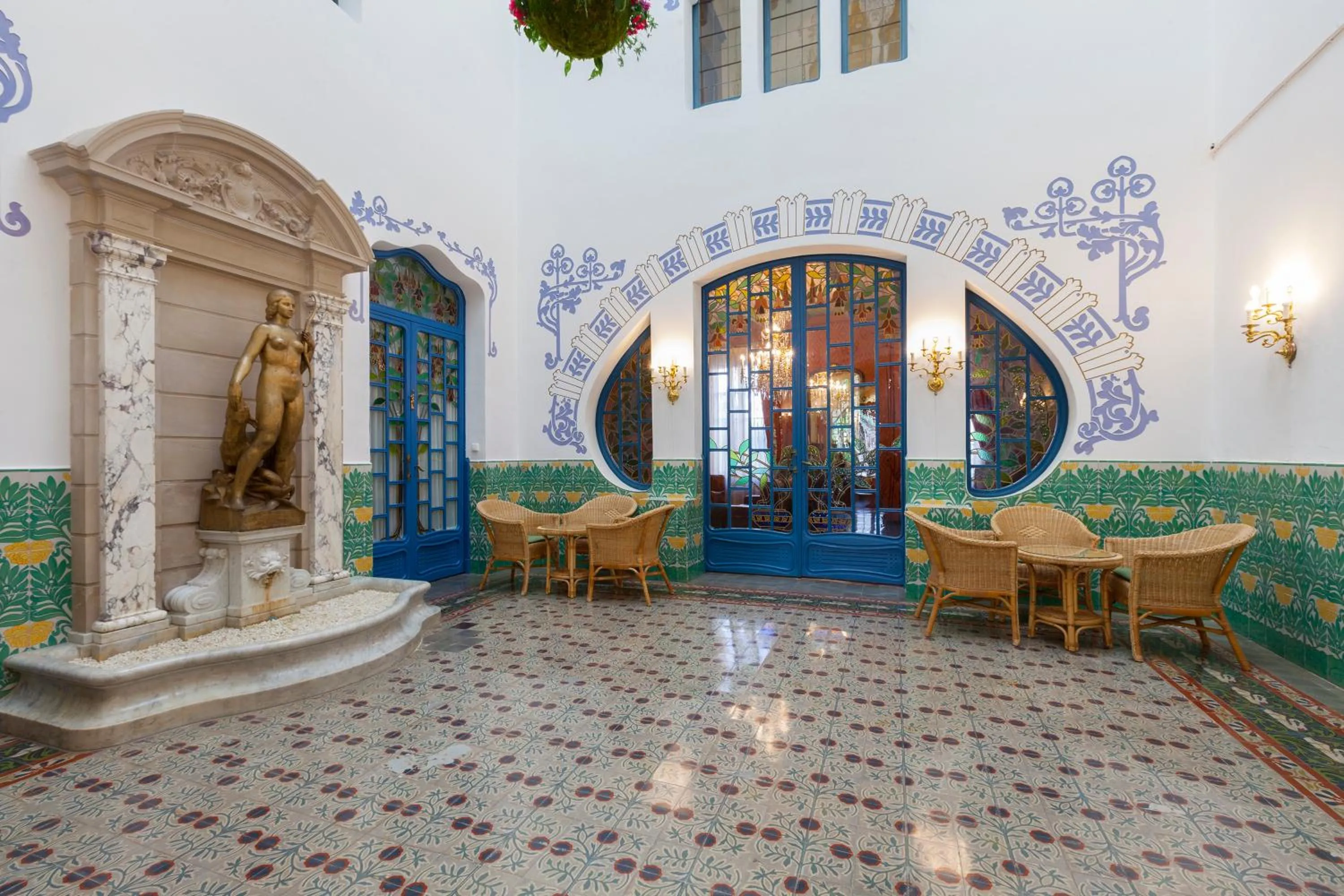 Living room in Hotel Diana