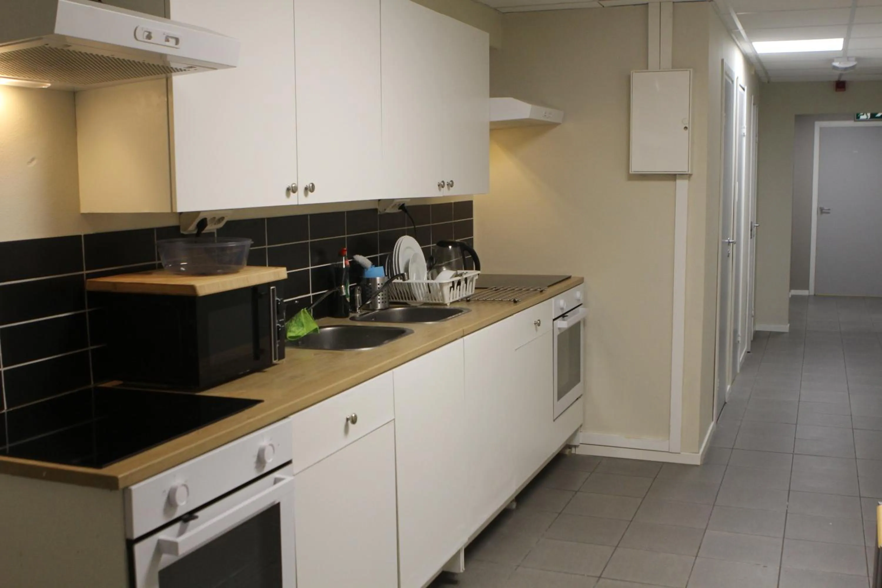 Kitchen or kitchenette in Hotell Bromma