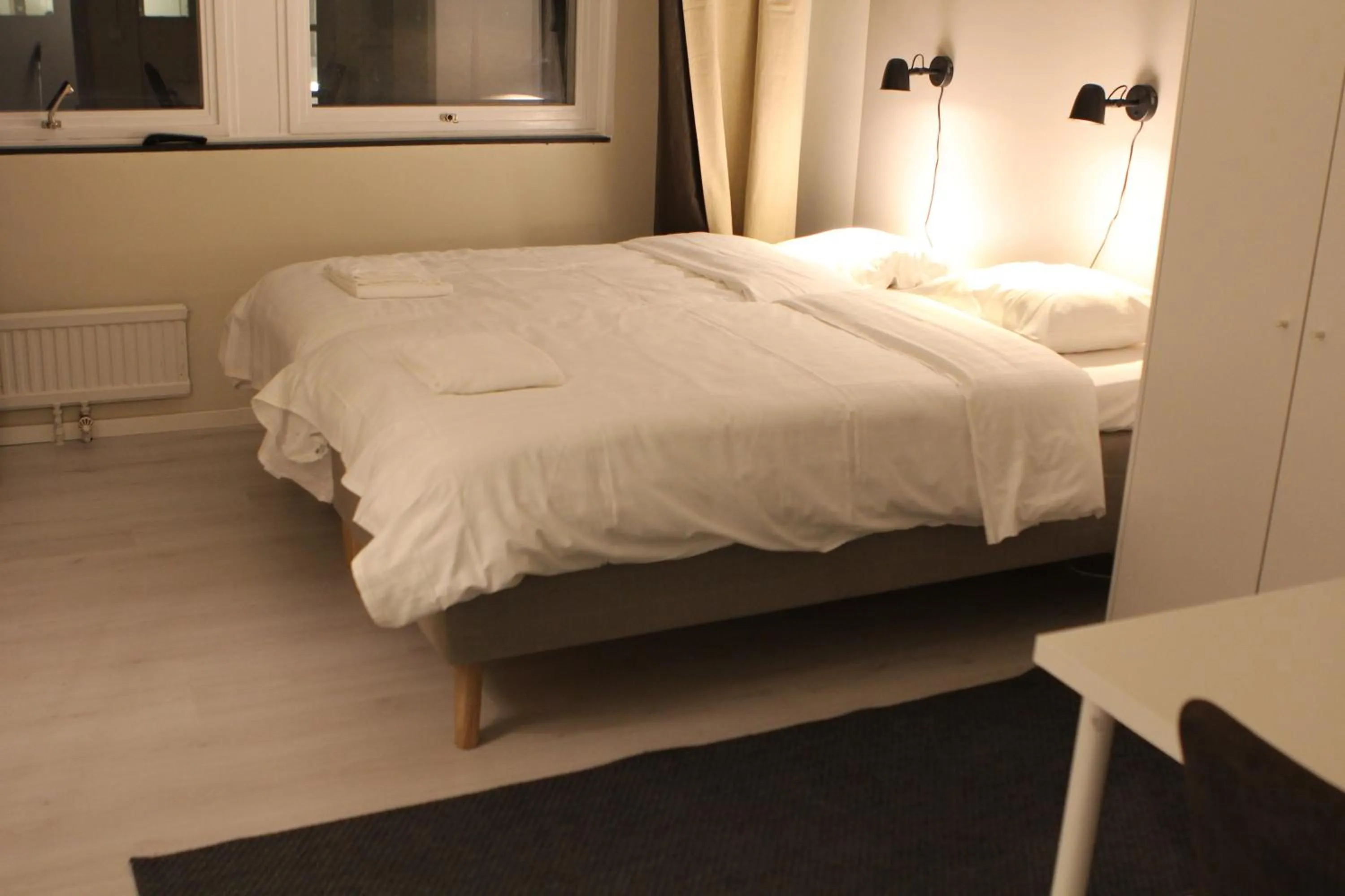Bed in Hotell Bromma