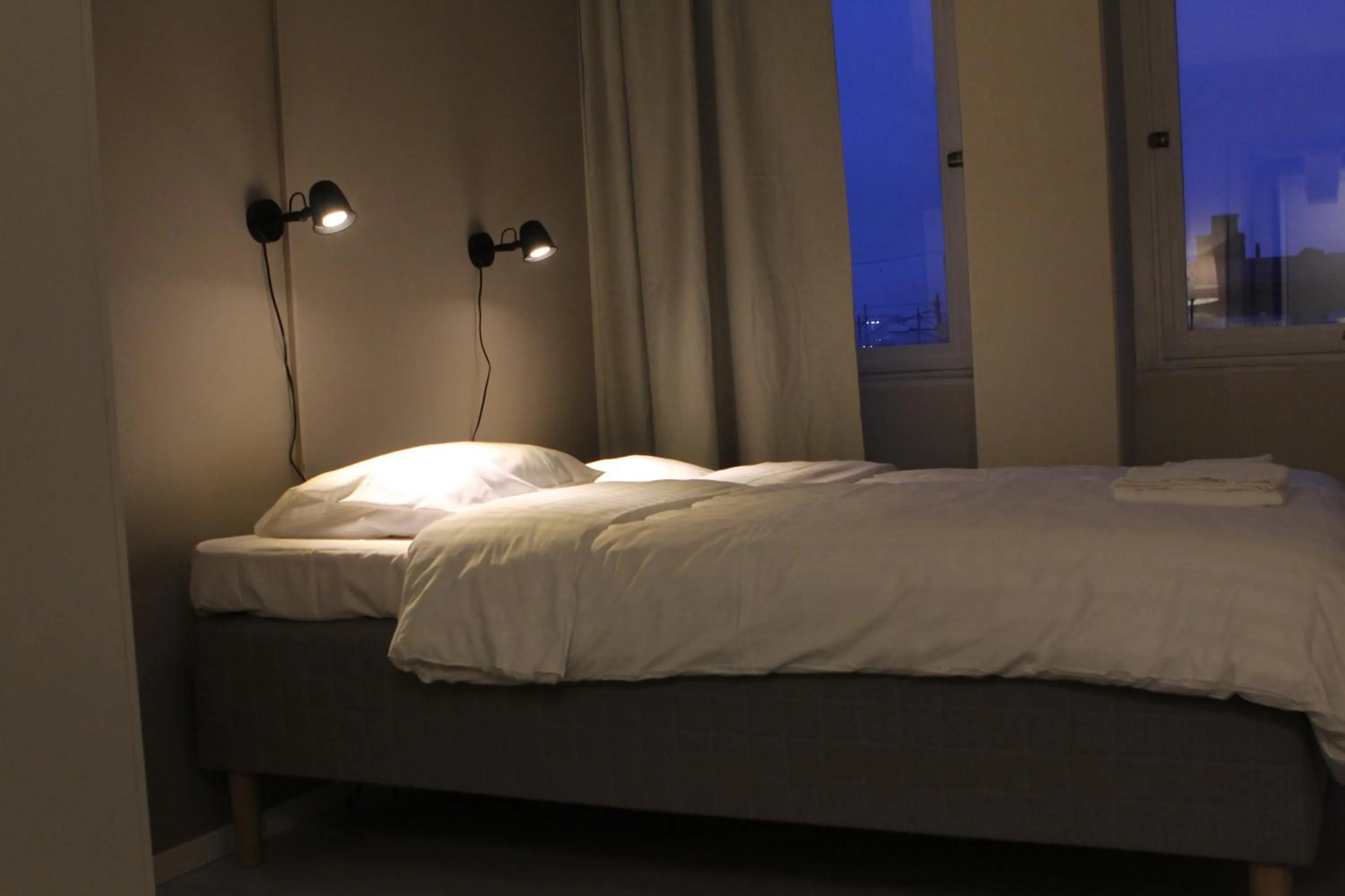 Bed in Hotell Bromma