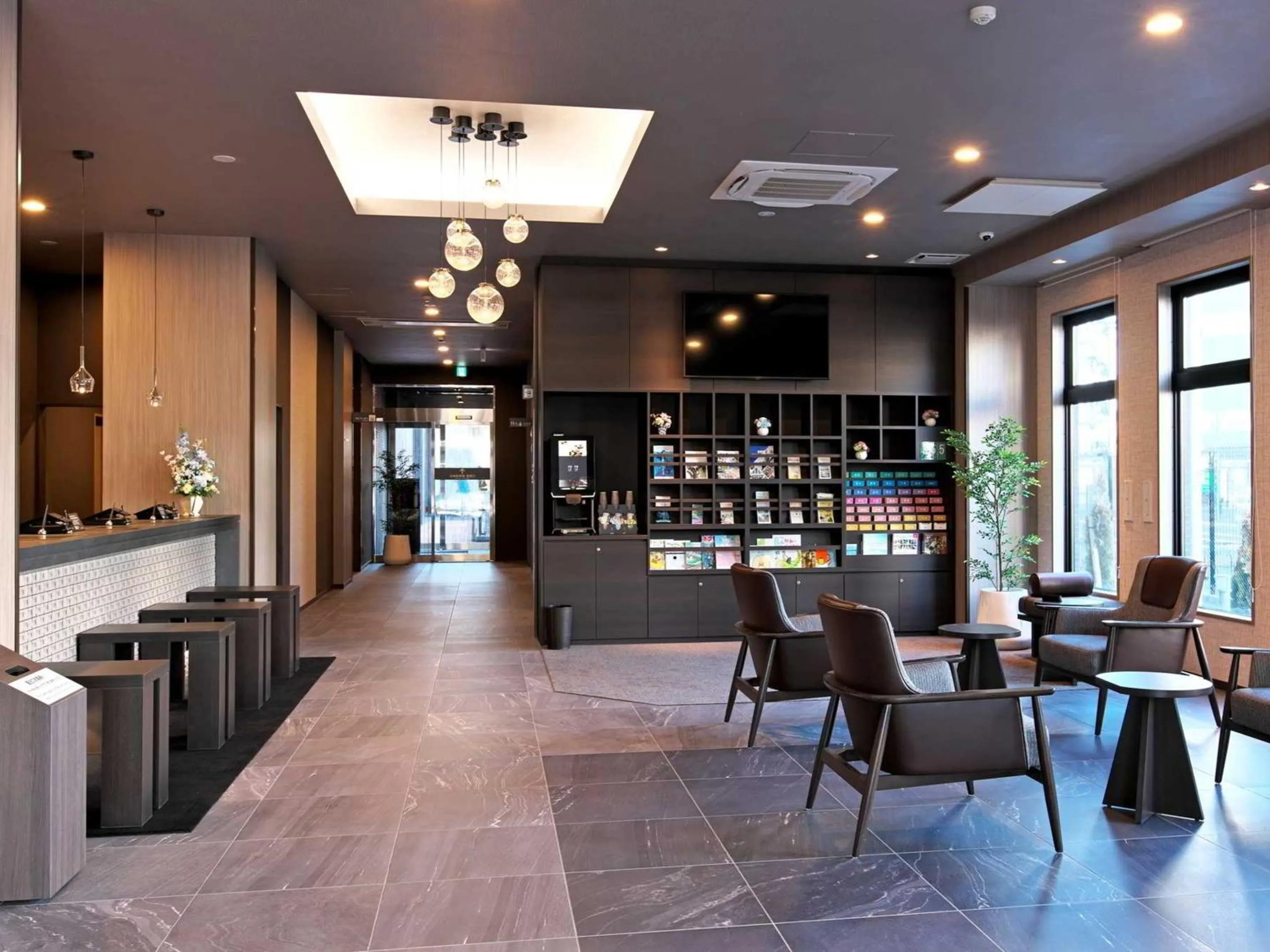 Lobby or reception in Hotel Route Inn Grand Moriya Ekimae