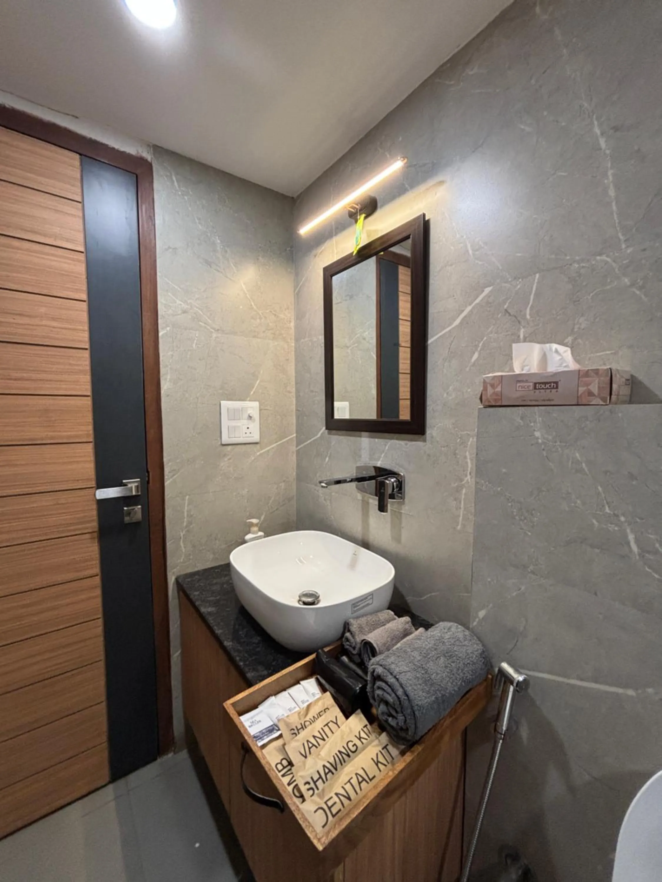 Bathroom in Housr Sector 28 Gurgaon Near IFFCO Chowk Metro Station
