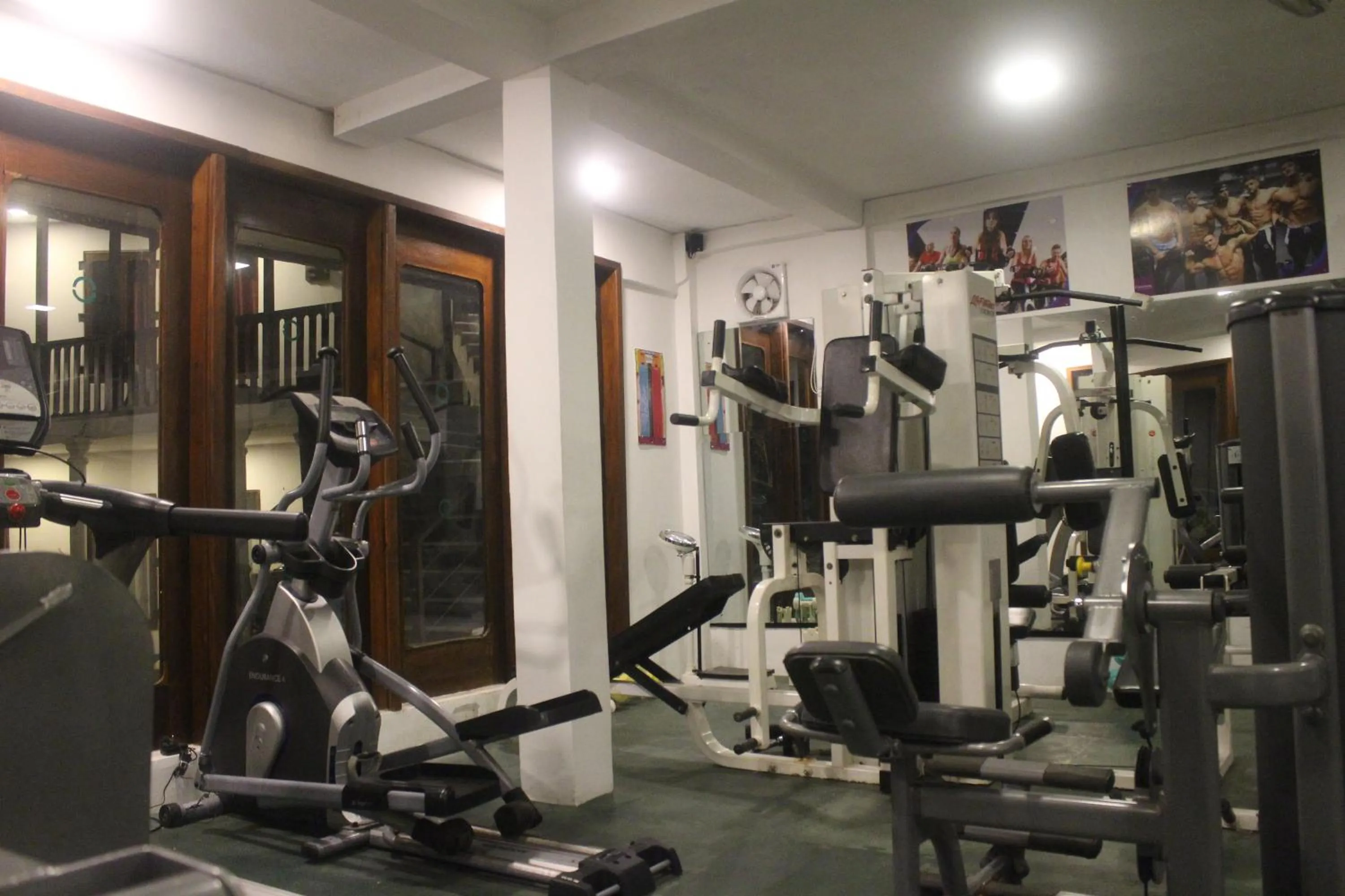 Fitness centre/facilities in Hotel Sunray