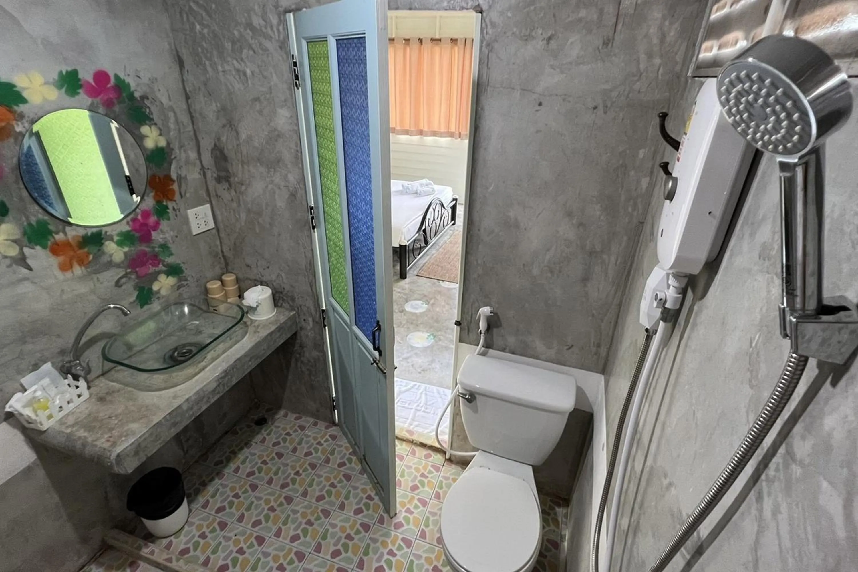 Bathroom in Kalacanal resort