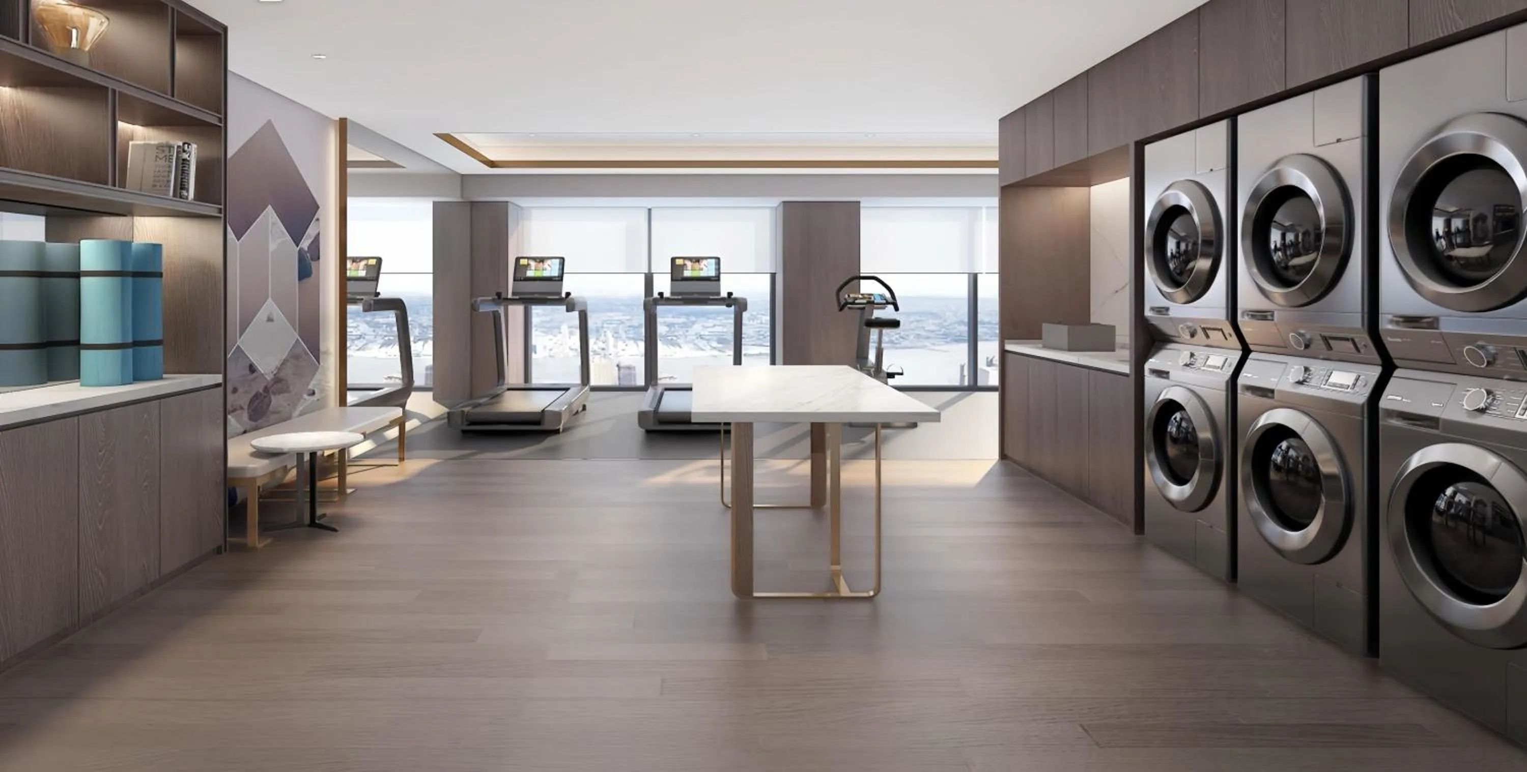 Fitness centre/facilities in Echarm plus International Hotel Guangzhou Changgang Metro Station Branch - Free Shuttle Bus to Canton Fair Complex During Canton Fair Period