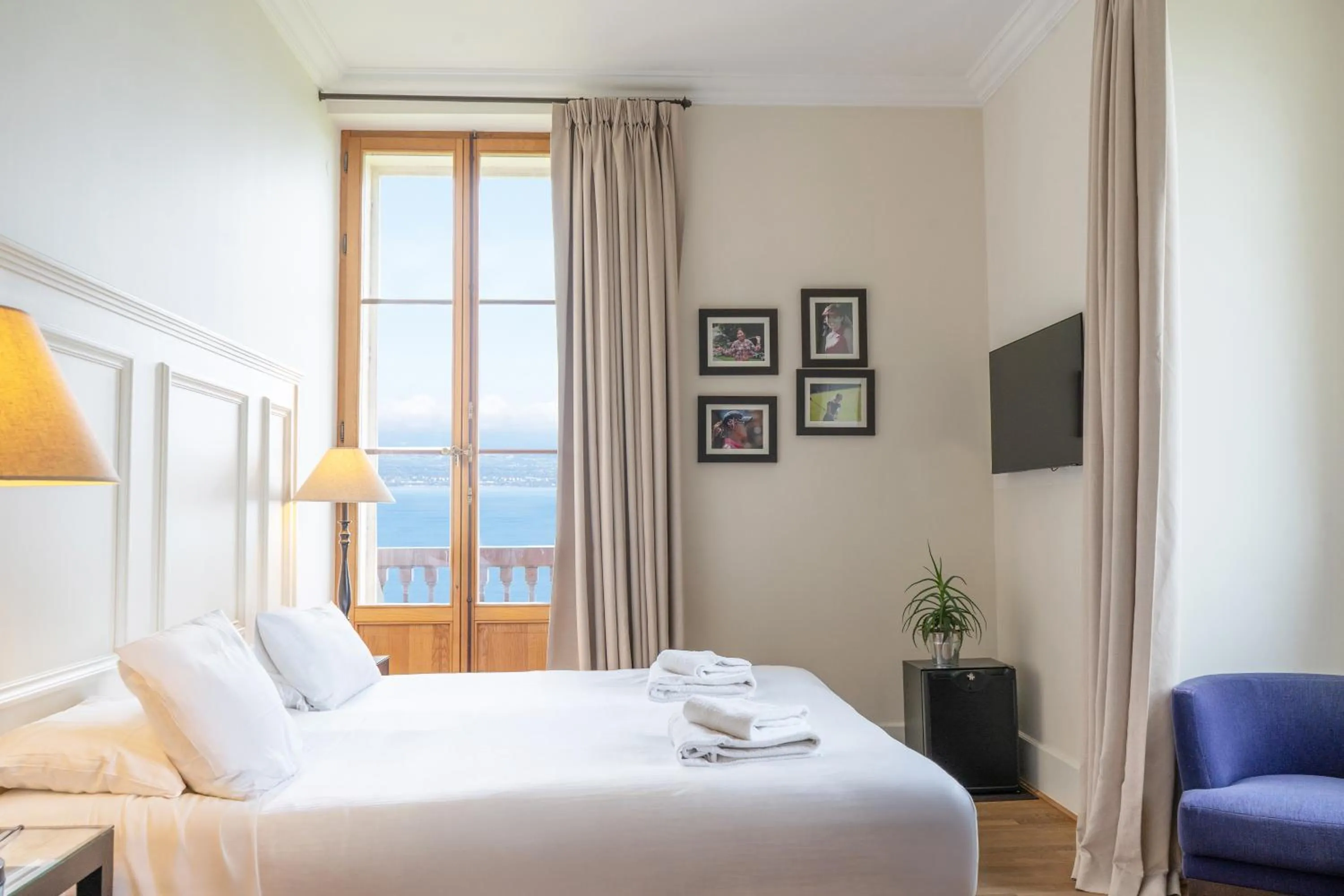 Bedroom, Bed in Le Manoir du Golf