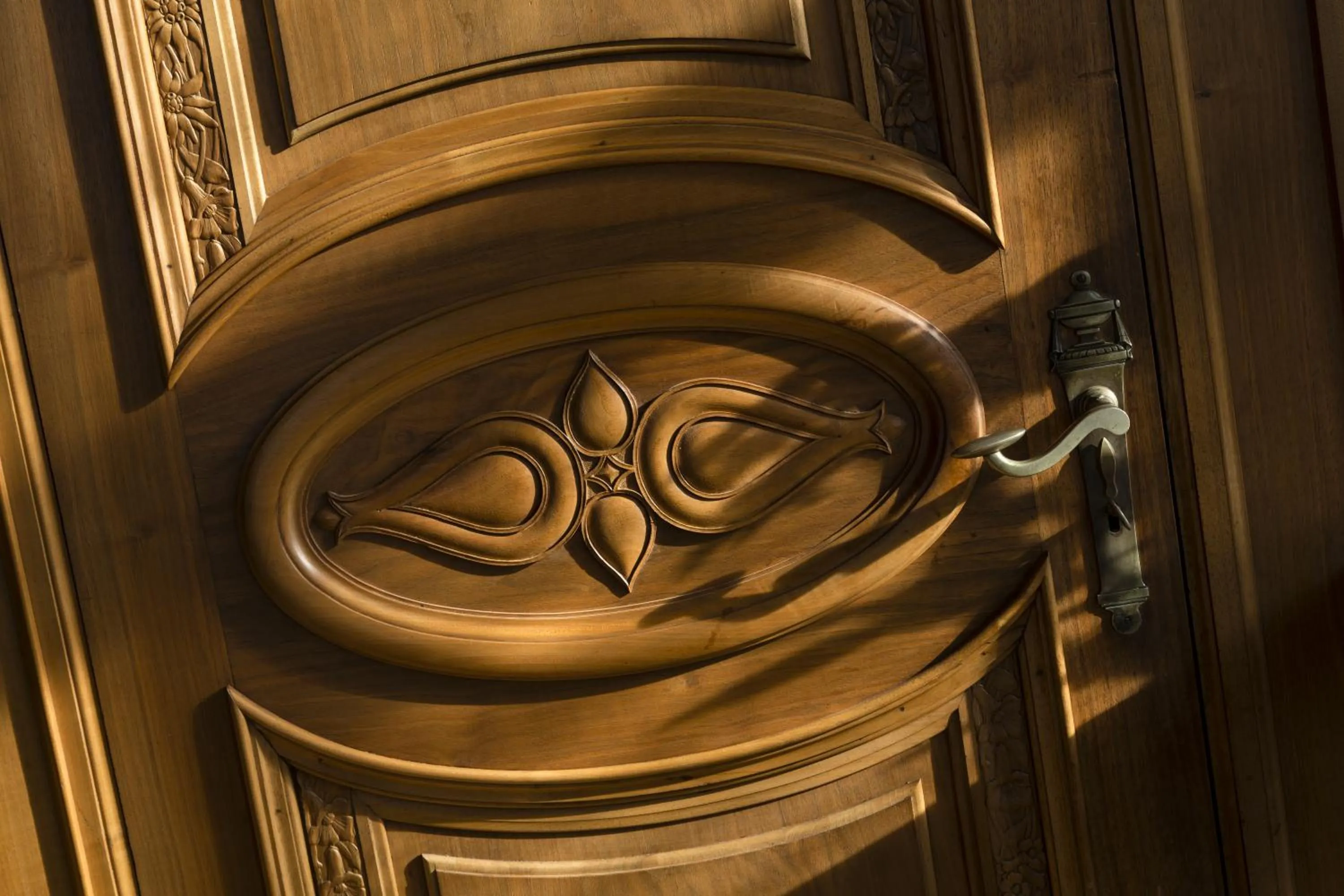 Decorative detail in Le Manoir du Golf