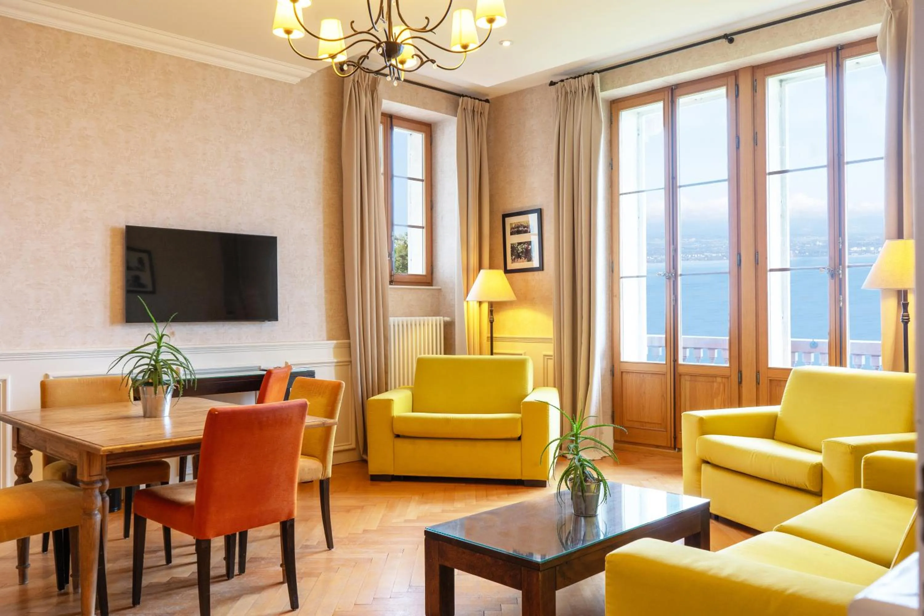 Living room in Le Manoir du Golf