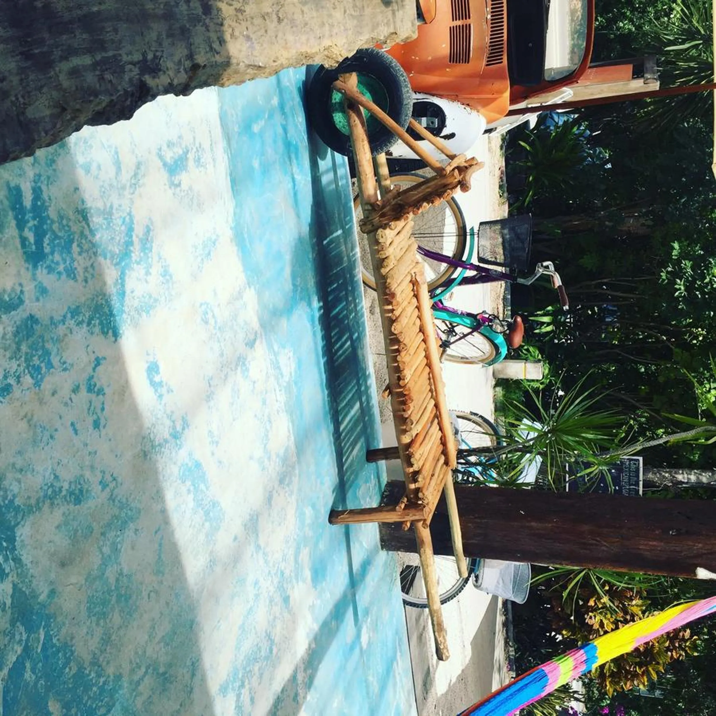 Patio in Teetotum hotel