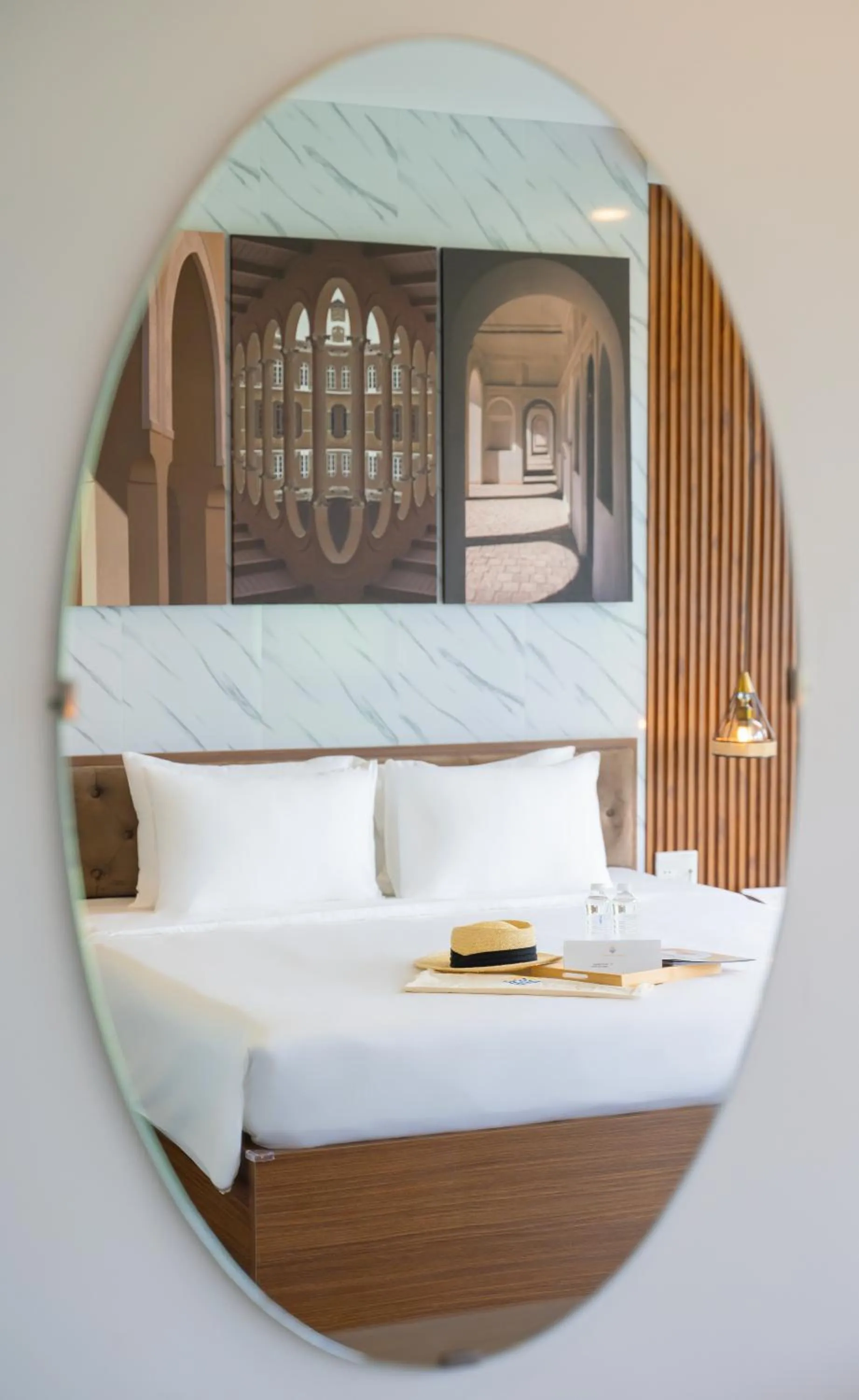 Bed in Langco Bay Retreat