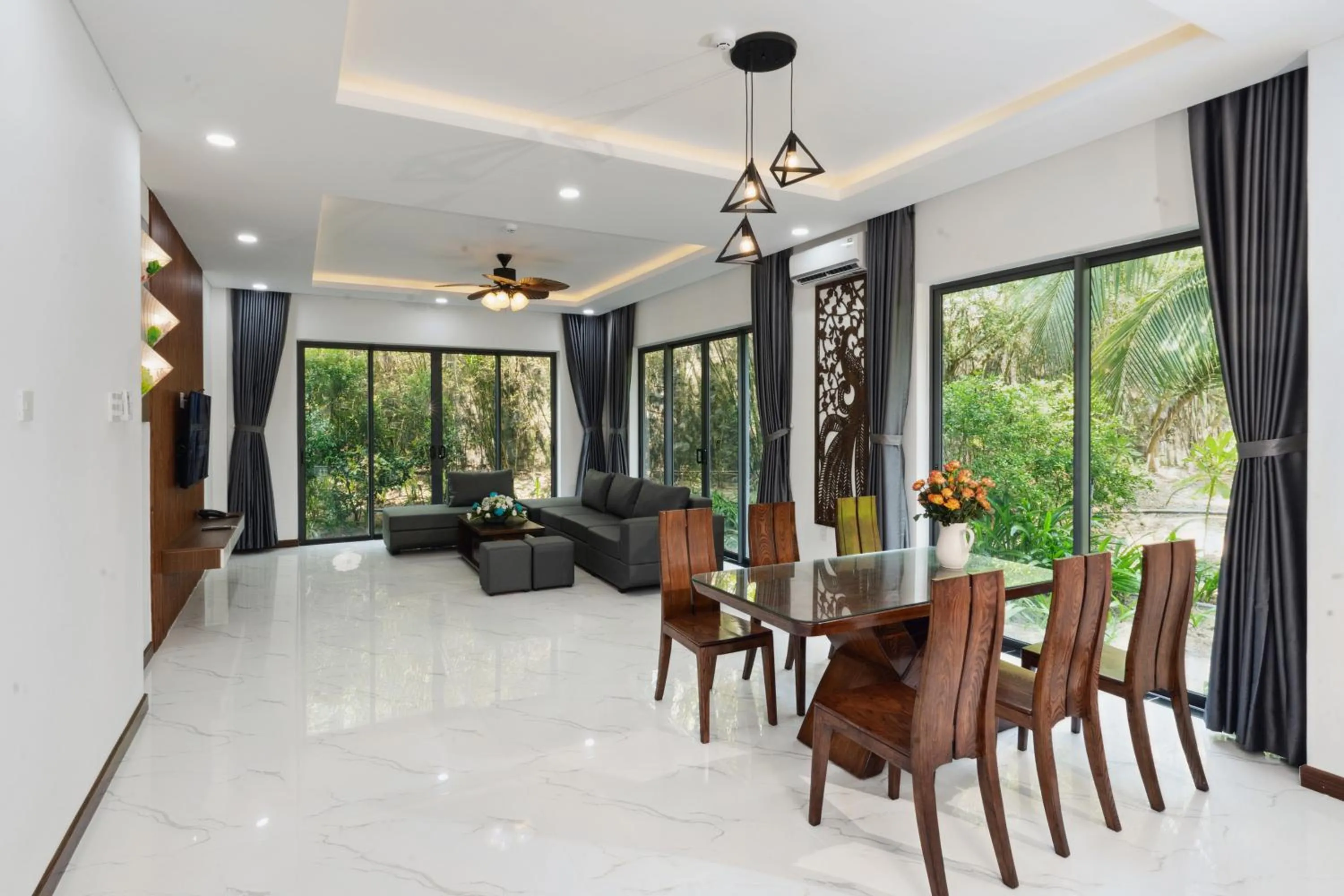 Living room in Langco Bay Retreat