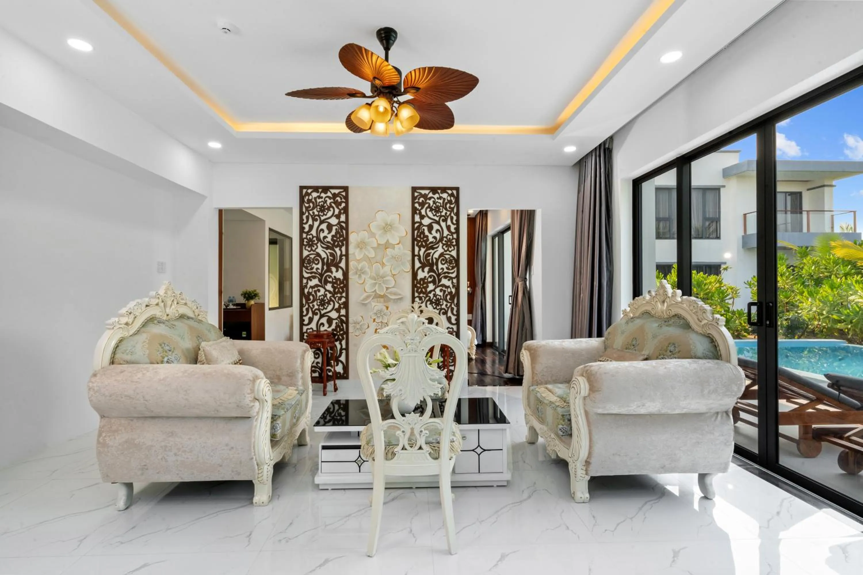 Living room in Langco Bay Retreat