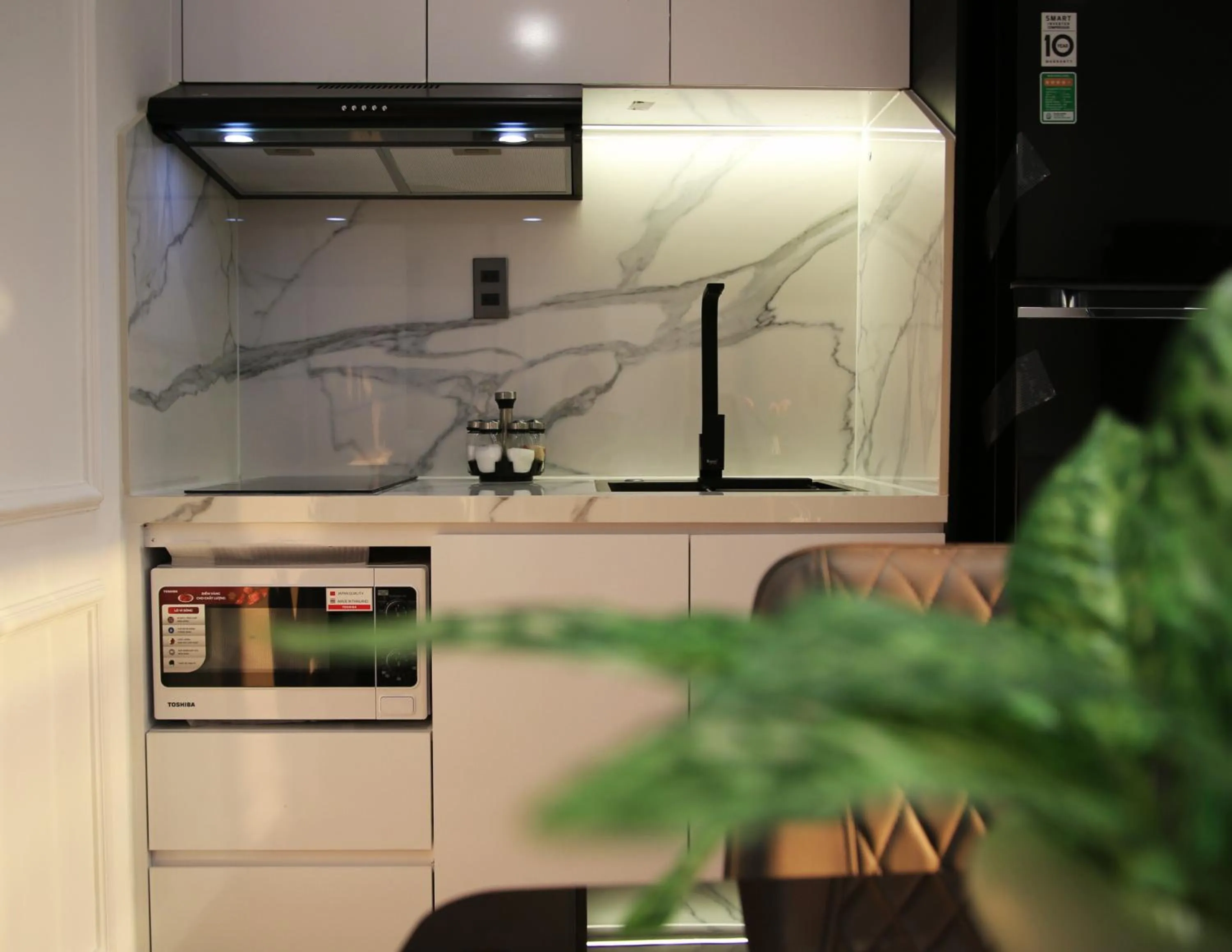 Kitchen or kitchenette in CityHouse- El Pino Realm at Metro Ben Thanh Market