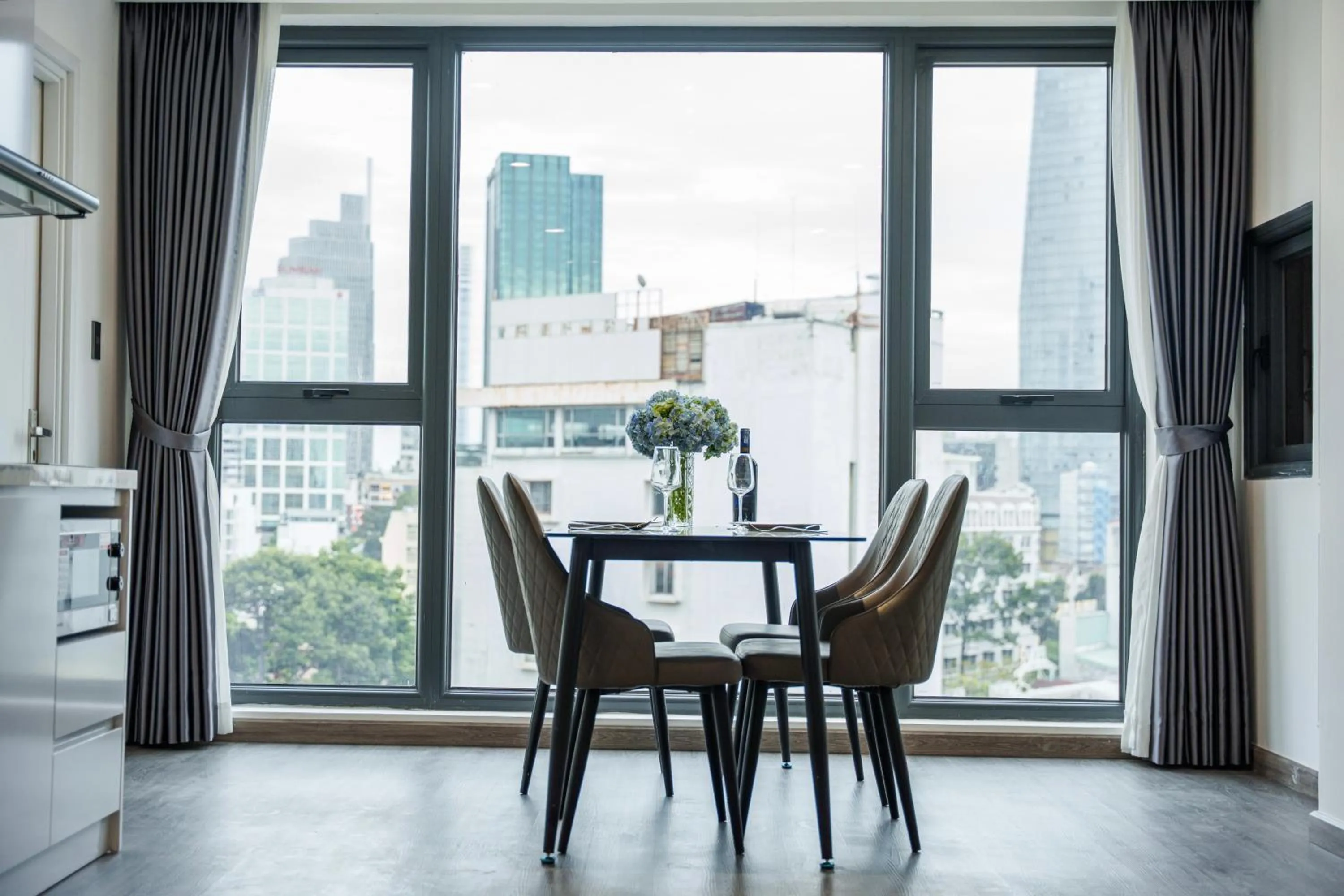 View (from property/room) in CityHouse- El Pino Realm at Metro Ben Thanh Market