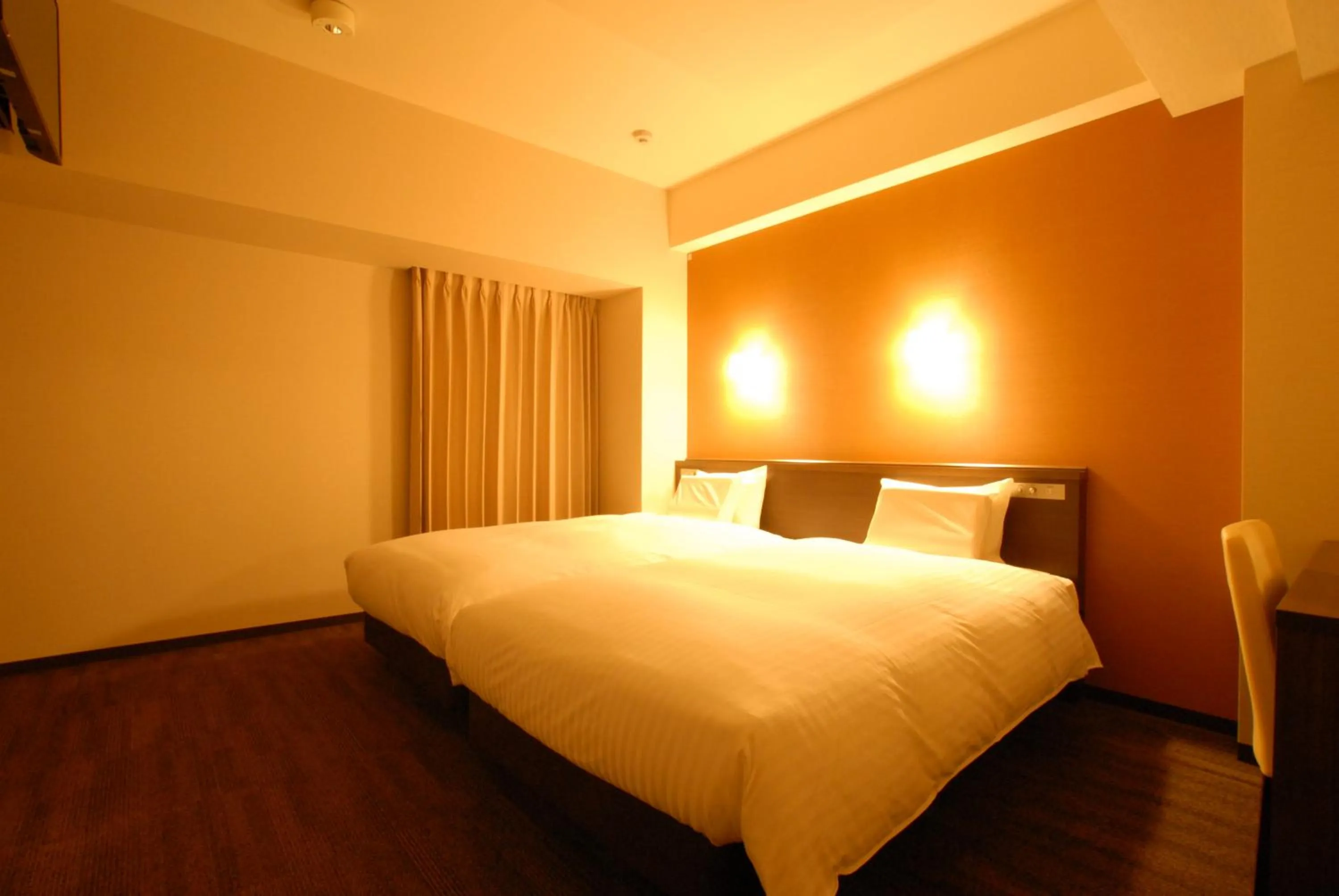 Bed in AB Hotel Kakamigahara