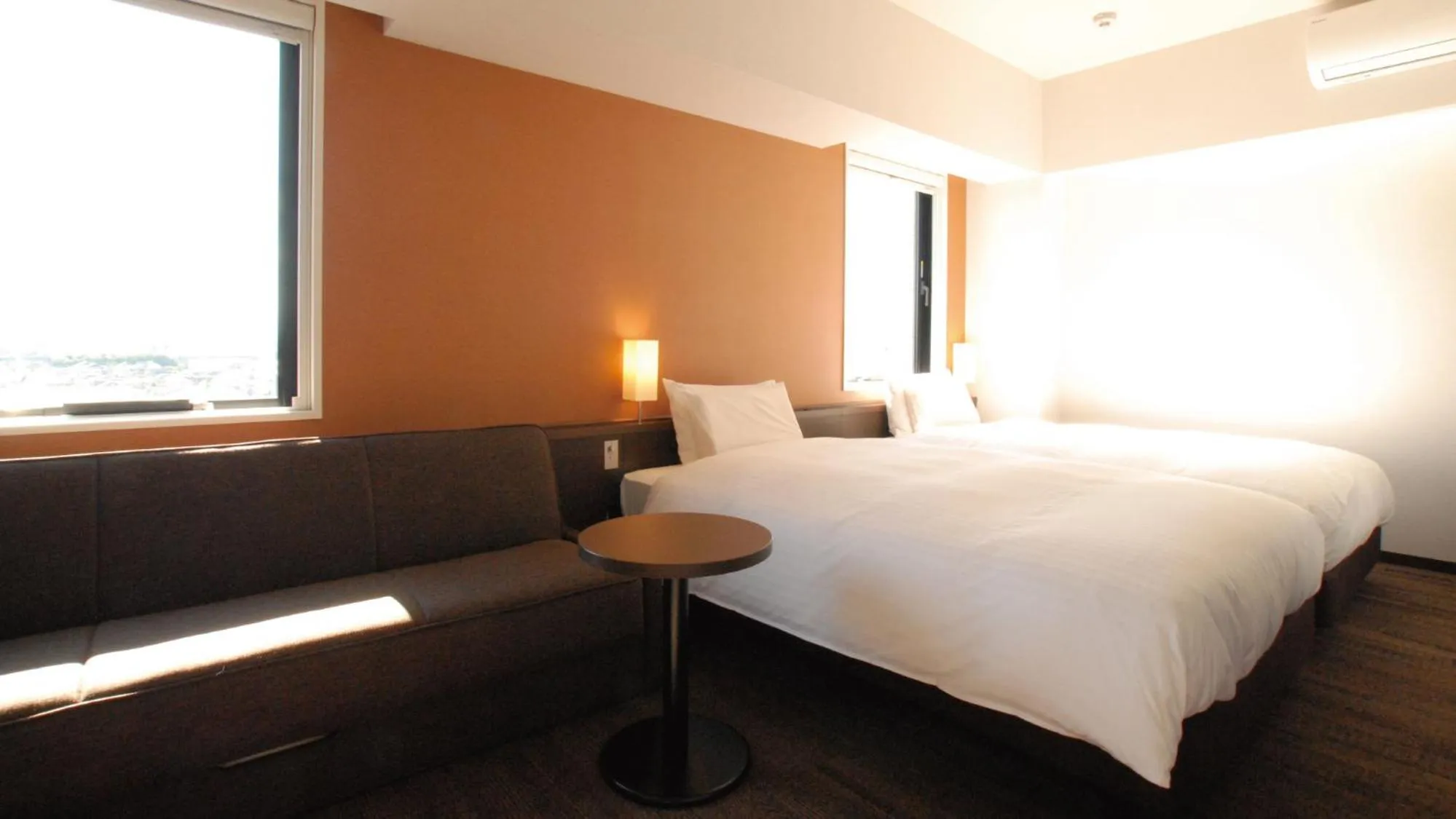 Bed in AB Hotel Kakamigahara