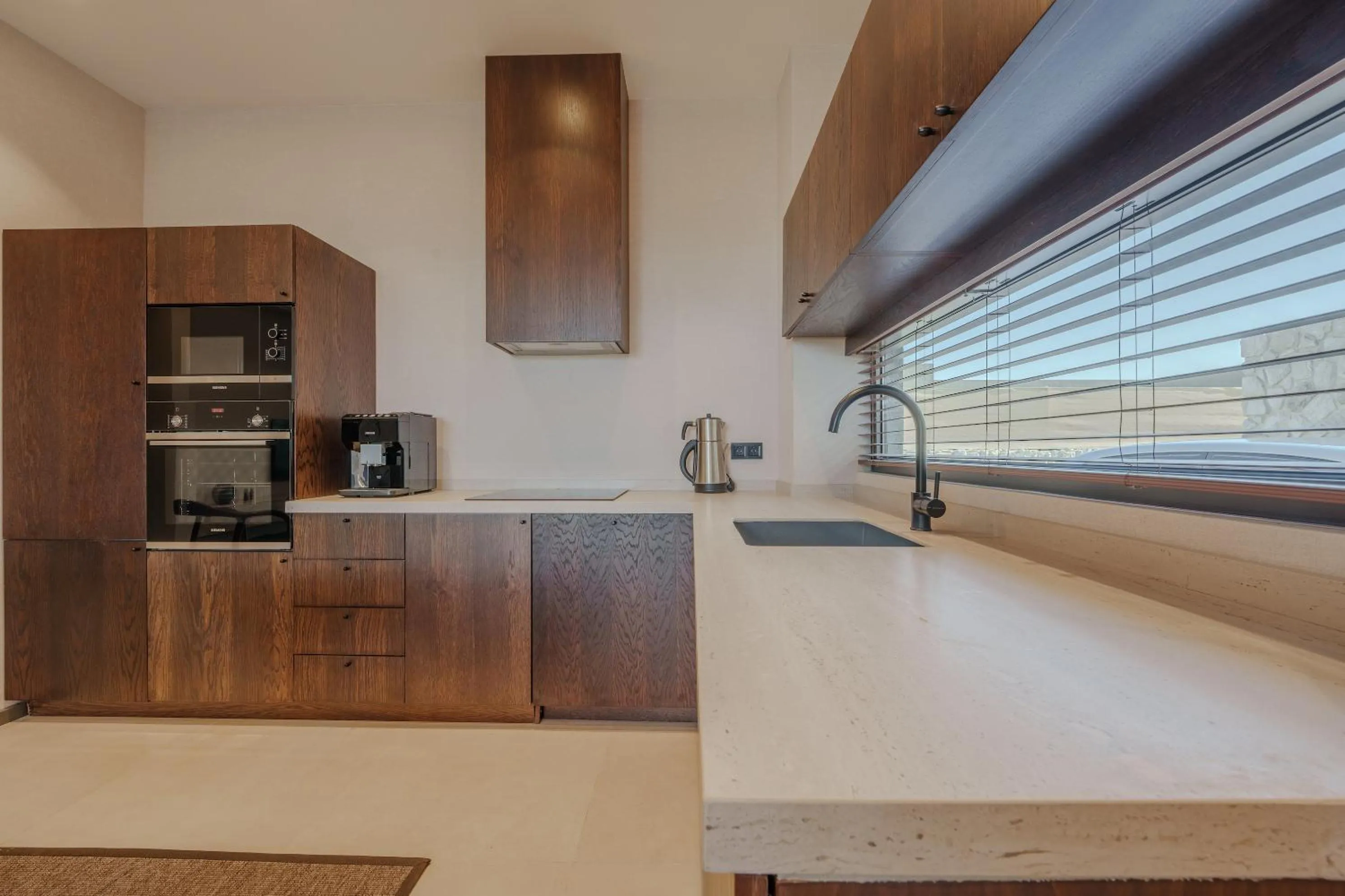 Kitchen or kitchenette in Silence Villas