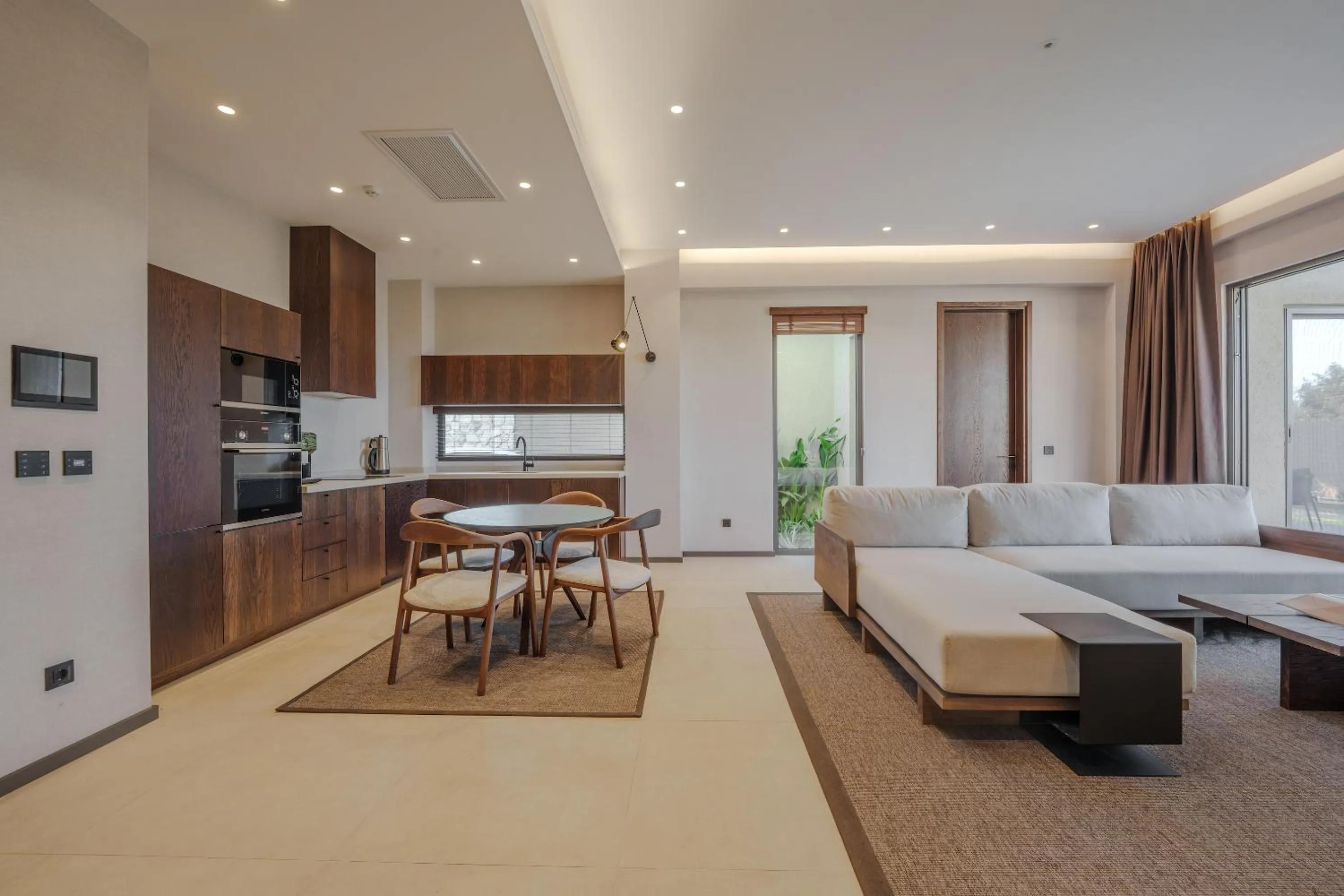 Kitchen or kitchenette in Silence Villas